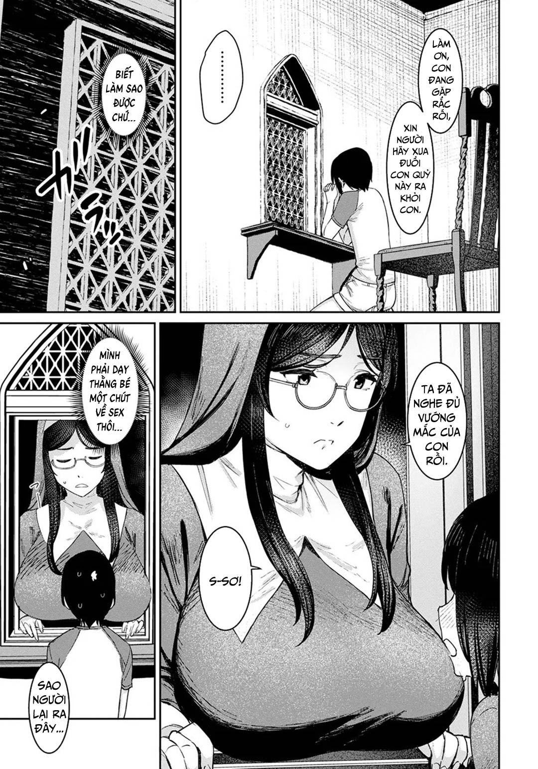 Đọc truyện hentai Cuộc trừ tà bí mật - Oneshot