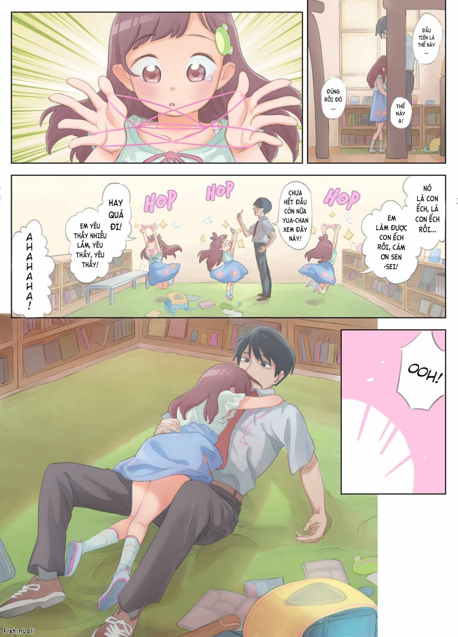 Đọc truyện hentai Cô gái ngây thơ Yua-chan - mối tình bị cấm đoán với giáo viên tàn bạo... - Oneshot