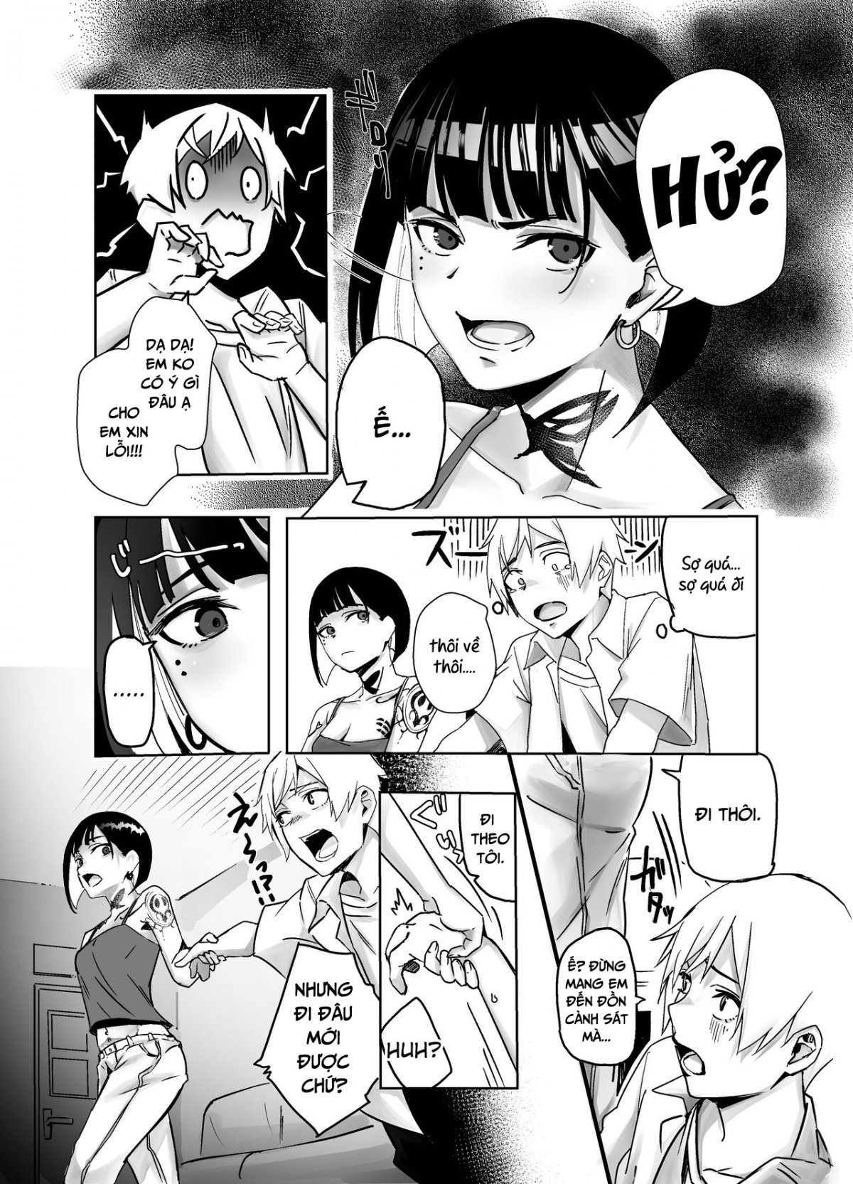 Đọc truyện hentai Chị gái xăm trổ ở quán bar - Oneshot