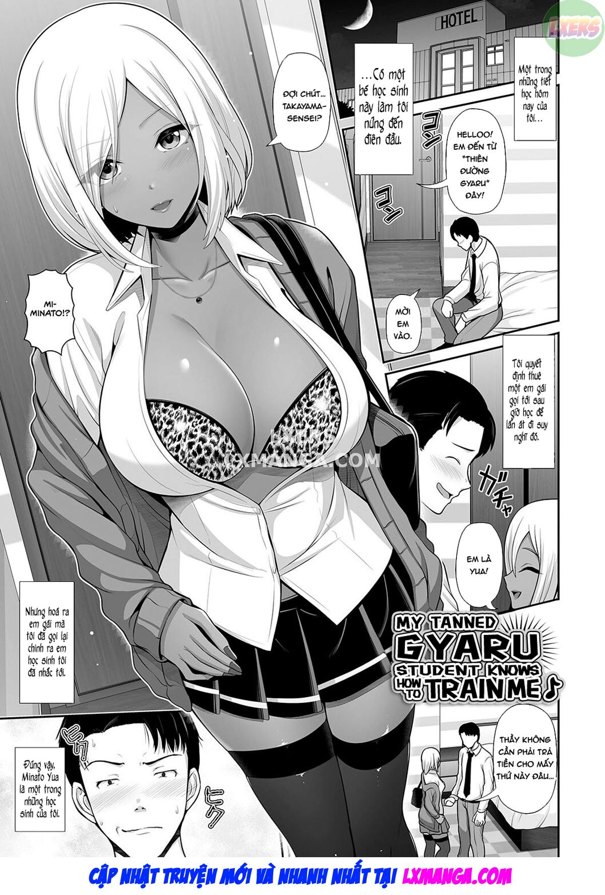 Đọc truyện hentai Gyaru rám nắng này chỉ có đôi mắt dành cho bạn - Chap 2
