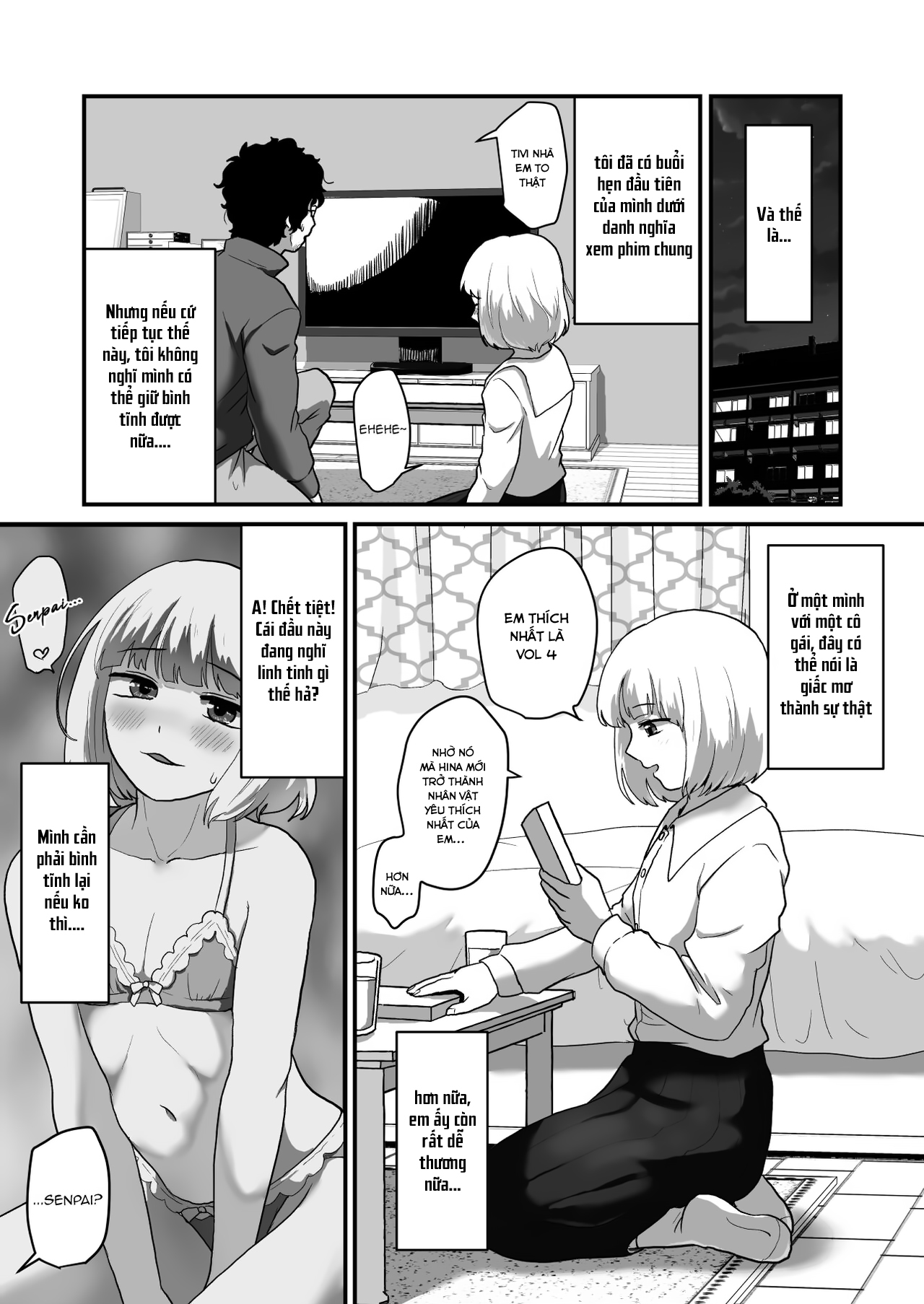 Đọc truyện hentai Liệu bạn có còn cảm thấy khó khăn khi biết tôi là nam không - Oneshot