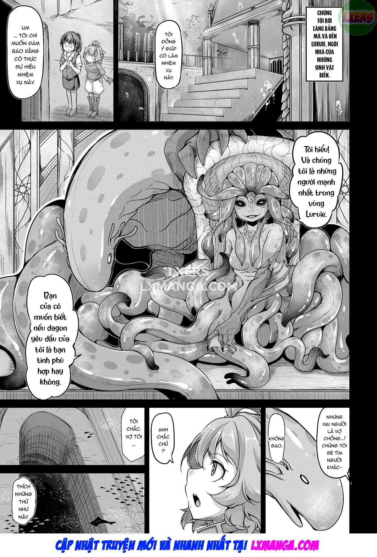 Đọc truyện hentai Tái thiết!? Thụ tinh giữa các loài - Chap 6 - [END]