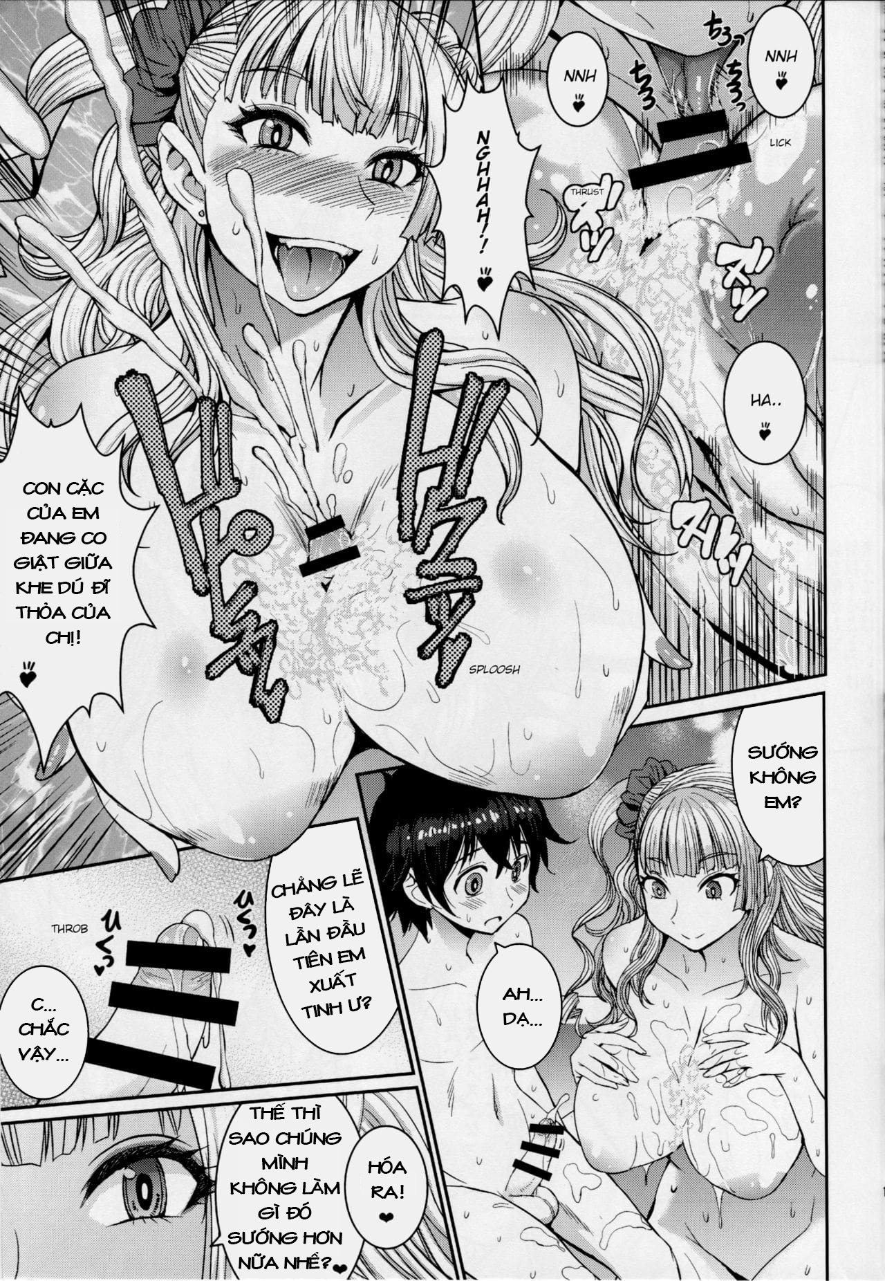 Đọc truyện hentai Cậu Bé May Mắn Và Cô Chị Qua Đường Dú To Dâm Đãng! - Oneshot