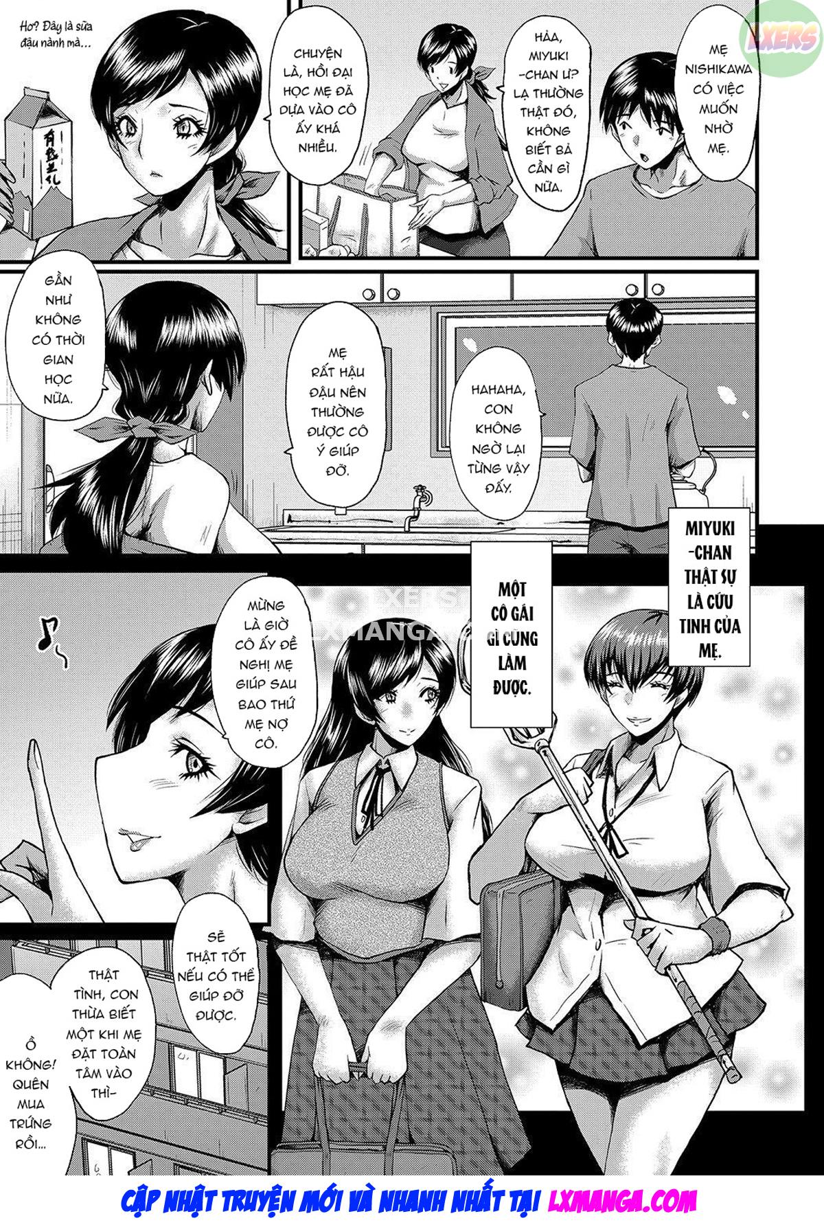 Đọc truyện hentai Bạn tôi đã cướp đi cả người bạn thời thơ ấu của tôi và mẹ tôi - Chap 3