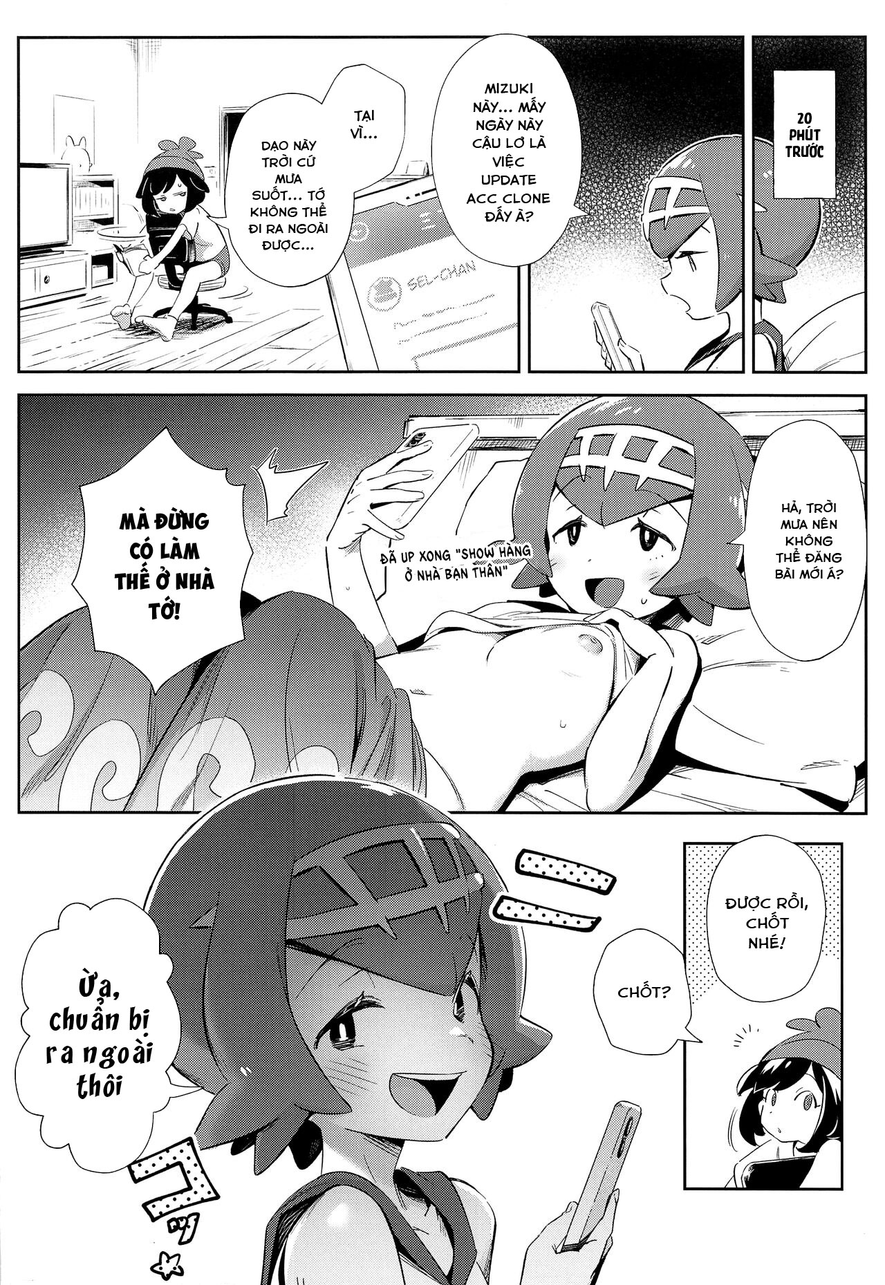 Đọc truyện hentai Cuộc phiêu lưu bí mật của các cô gái 3 - Oneshot