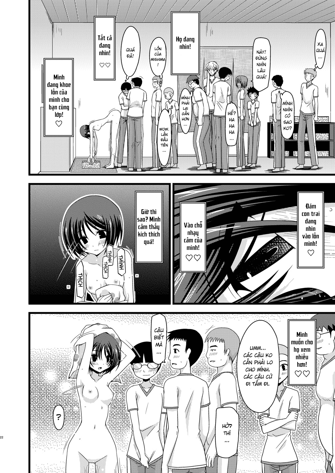 Đọc truyện hentai Cô gái thích khoả thân - Chap 4