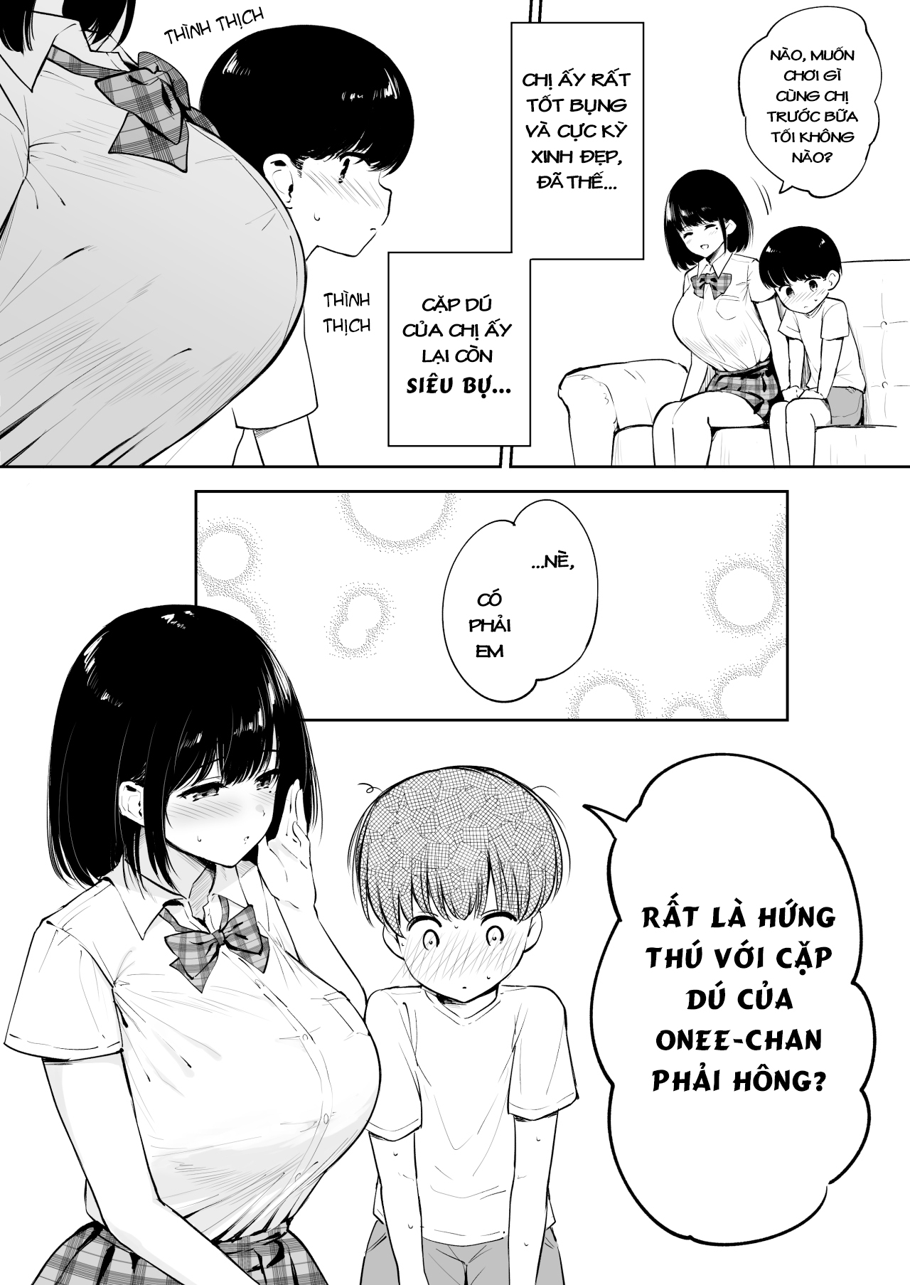 Đọc truyện hentai Cô Chị Hàng Xóm Dú Bự Nhận Nhóc Shota Làm Em Nuôi... Để Làm Thịt! - Oneshot
