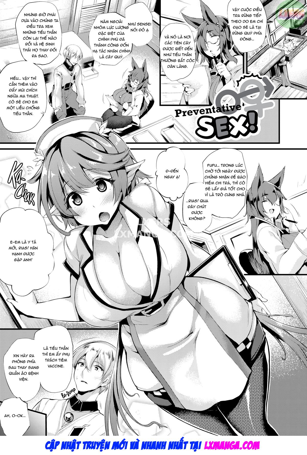 Đọc truyện hentai Welcome to the Hole-in-the-Wall Dwelling - Chap 9: Preventative Sex!