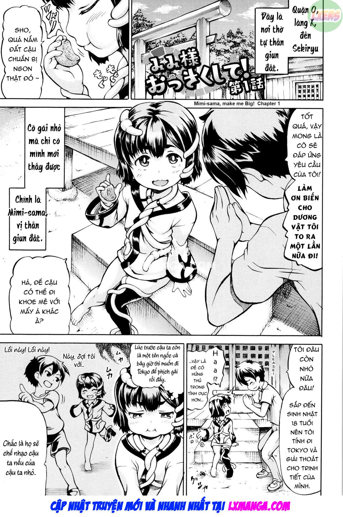 Đọc truyện hentai Mimi Sama Làm Tôi Lớn - Chap 1