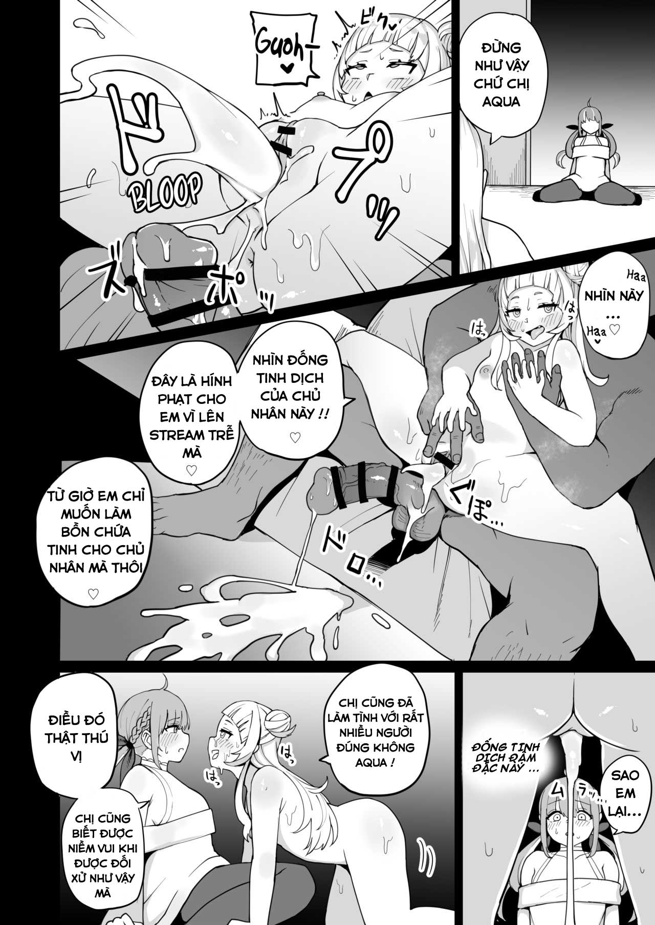 Đọc truyện hentai Aqua-Chan Wa Douki No Tame Nara - Oneshot