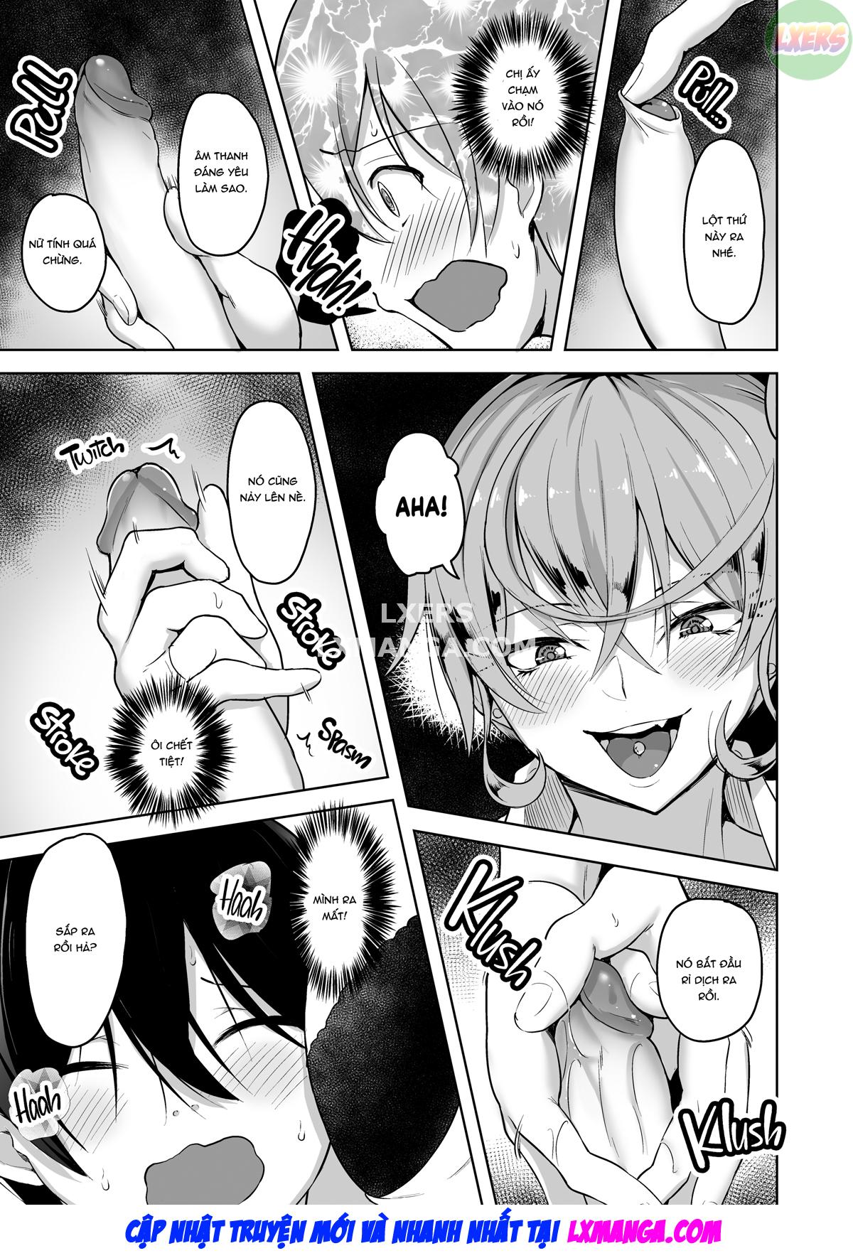 Đọc truyện hentai Tôi nhìn thấy một nữ sinh trung học dễ thương đang quan hệ tình dục với cậu - Oneshot