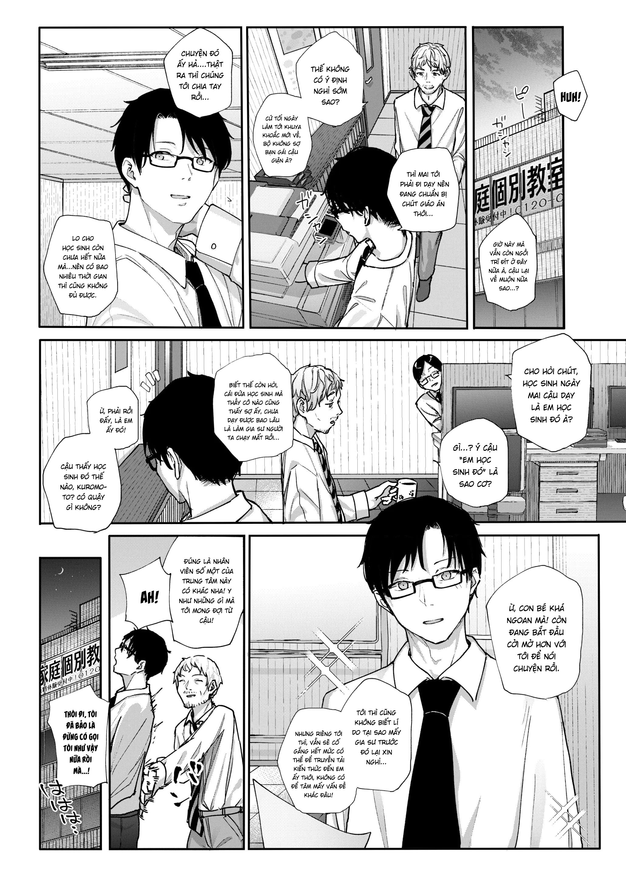 Đọc truyện hentai Lí do tôi nghỉ làm gia sư - Chap 1