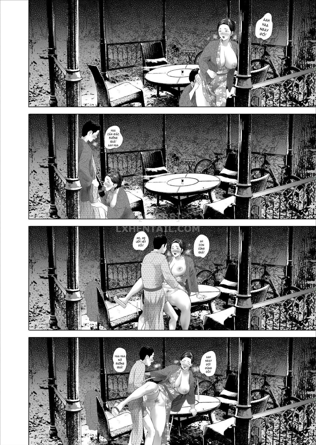 Đọc truyện hentai Kinjo Yuuwaku Musuko No Afureru Seiyoku O Nomihosu Haha Hen - Chap 3 - [END]