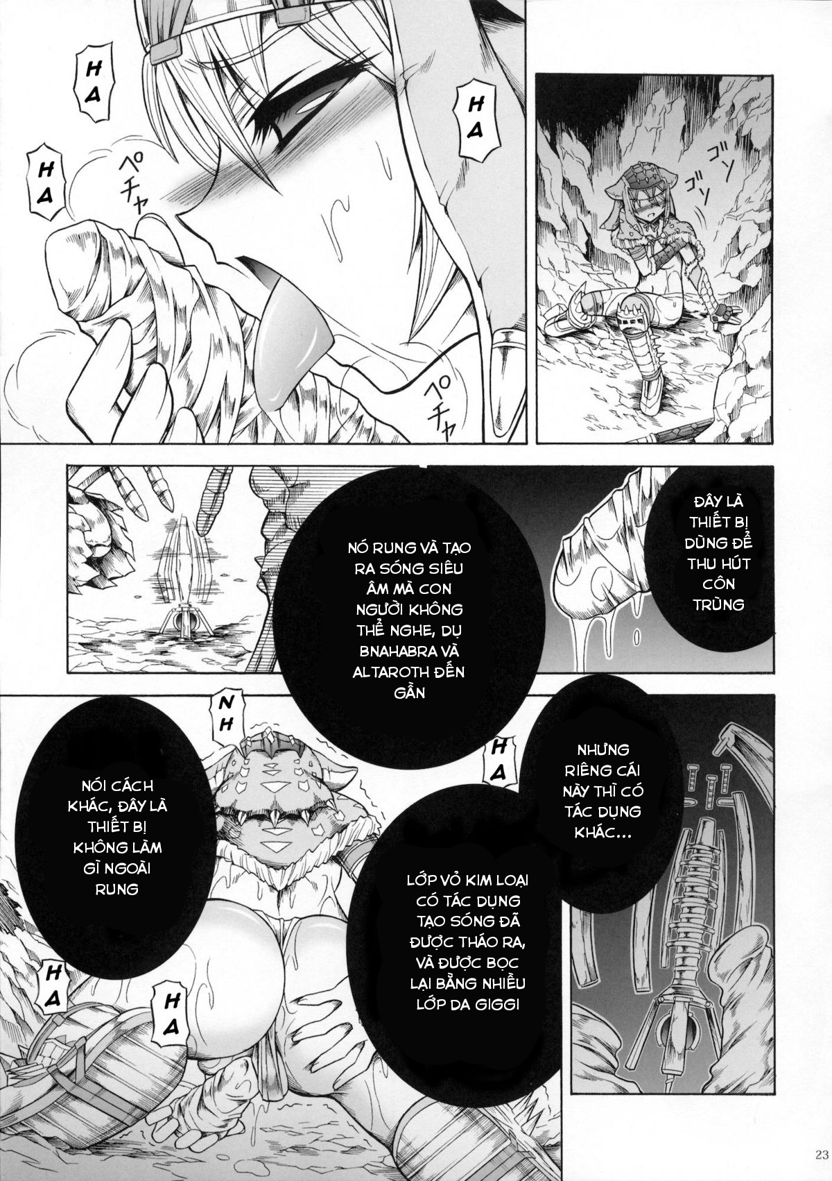 Đọc truyện hentai Thợ săn đơn độc no Seitai 3 - Oneshot Full