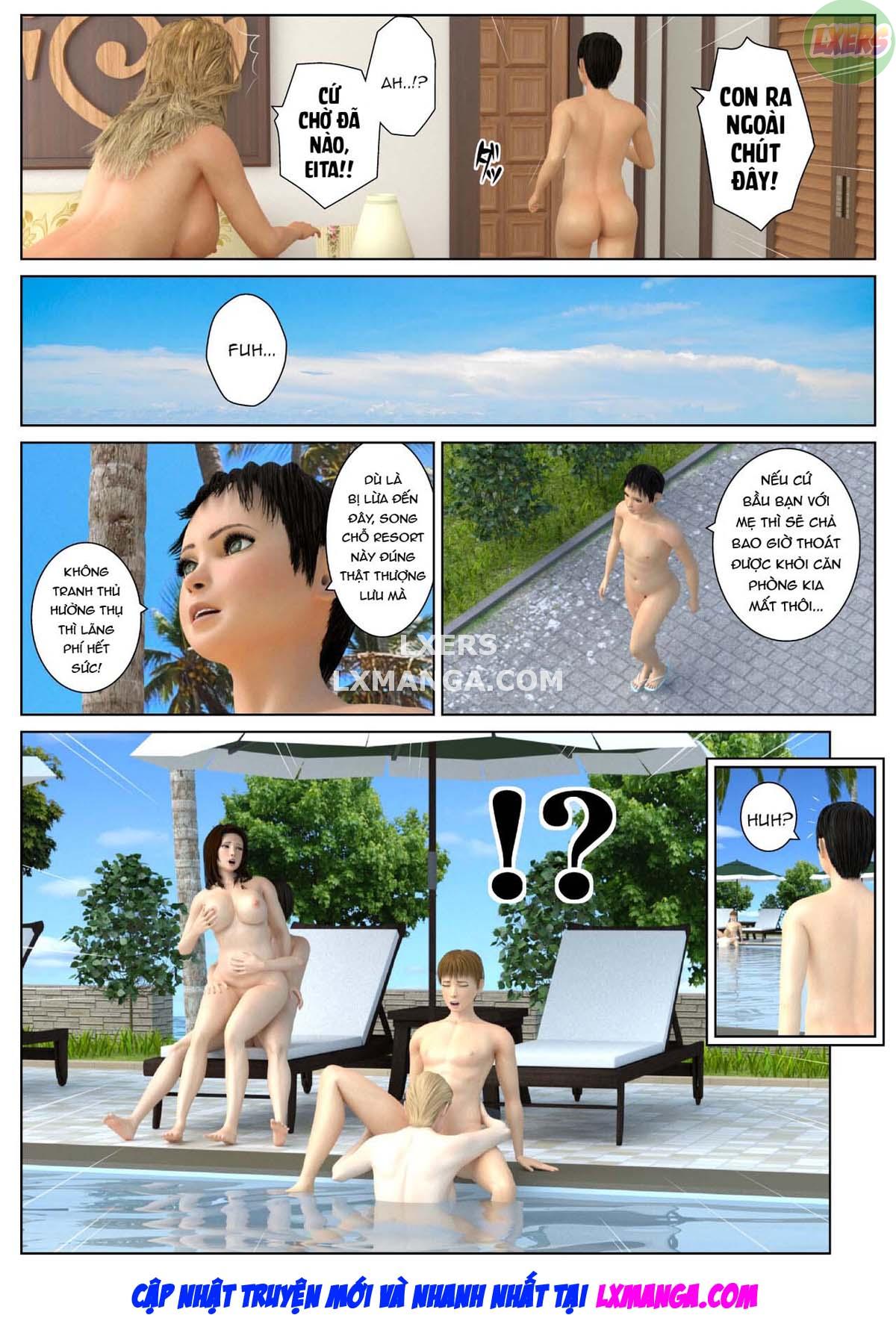 Đọc truyện hentai Chào mừng đến với Resort chan chứa tình các bà mẹ và con trai - Chap 1