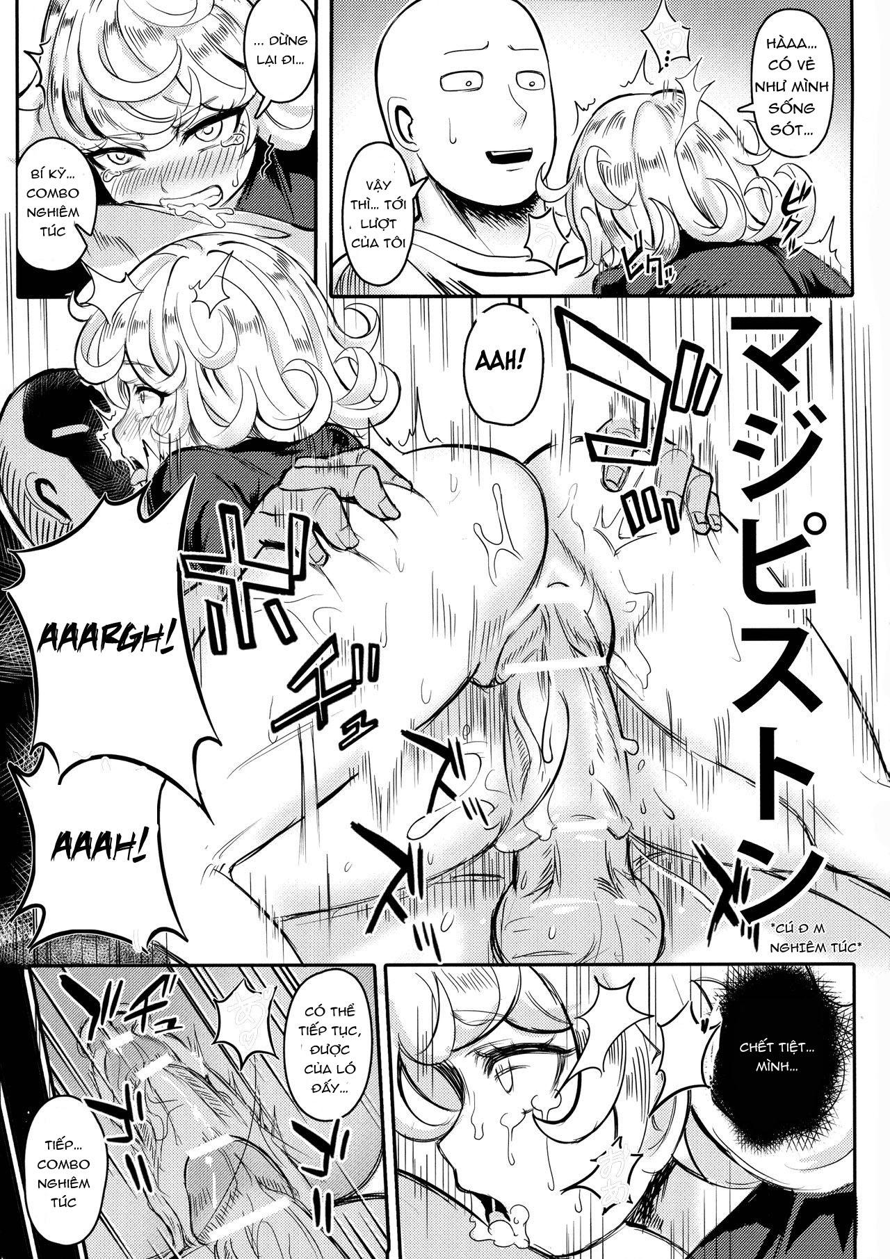Đọc truyện hentai ONE PORNCH MAN Tatsumaki Shimai - Oneshot (Re-up)