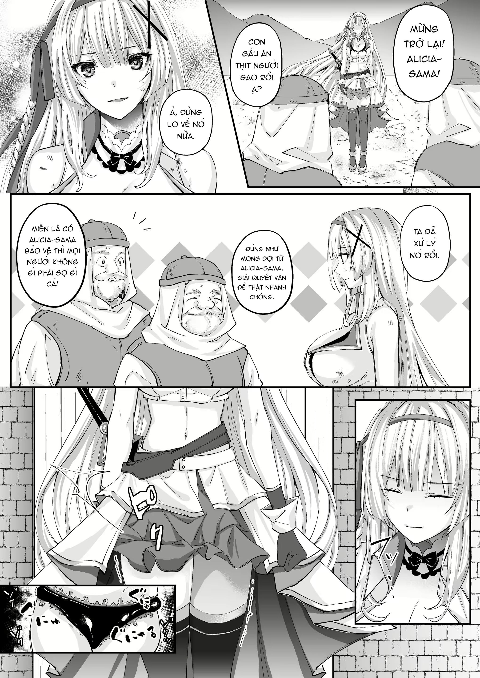 Đọc truyện hentai Cộng Sinh Câu chuyện về nàng công chúa hiệp sĩ bị ký sinh bởi bộ đồ xúc tu cao su màu đen - Onechot