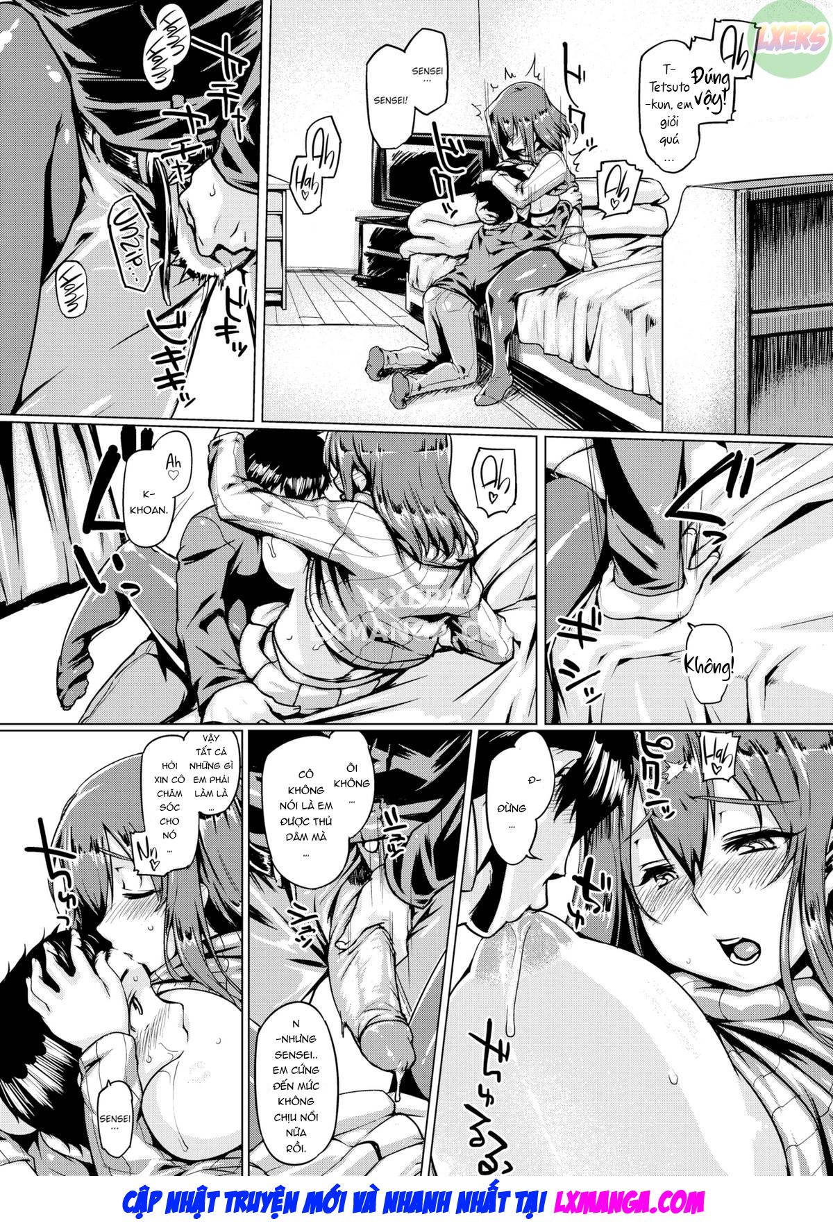 Đọc truyện hentai Ngực của gia sư - Oneshot