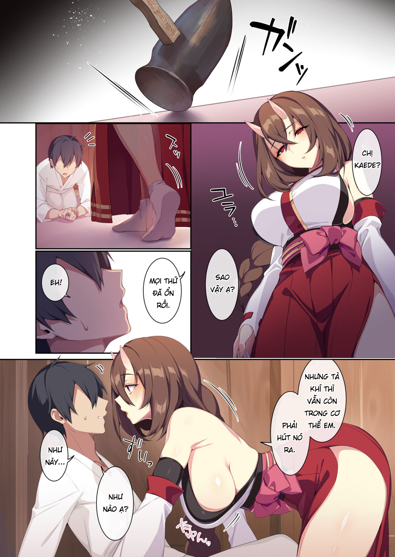 Đọc truyện hentai Tuyết nữ nứnglul và chiếc nhẫn bị nguyển rủa 2 - Chap 1 Địt em vu nữ quỷ
