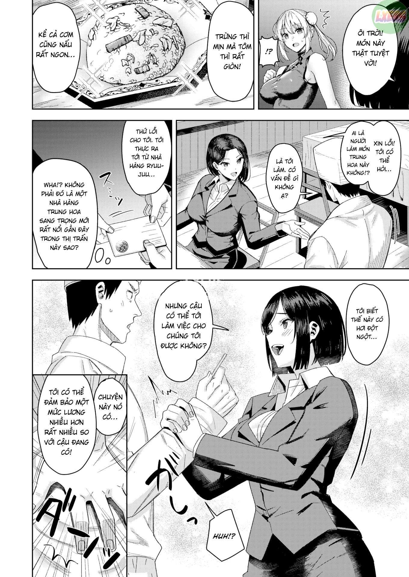 Đọc truyện hentai Con gái chủ quán và anh đầu bếp may mắn - Oneshot