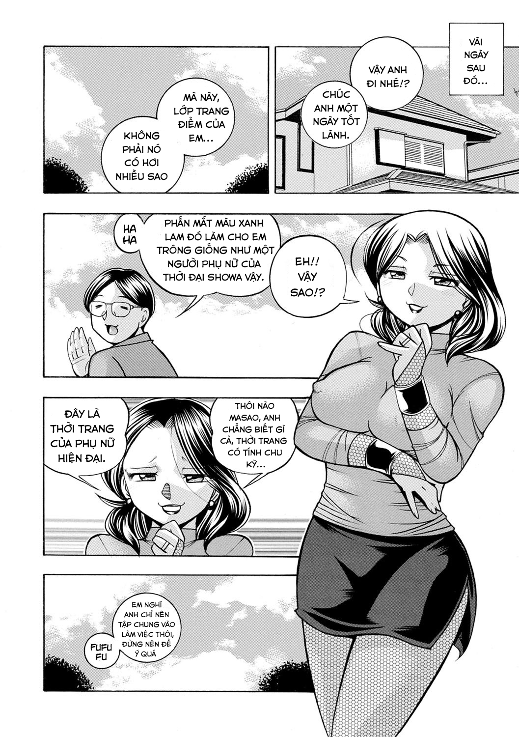 Đọc truyện hentai Bác độc ác Chap 9