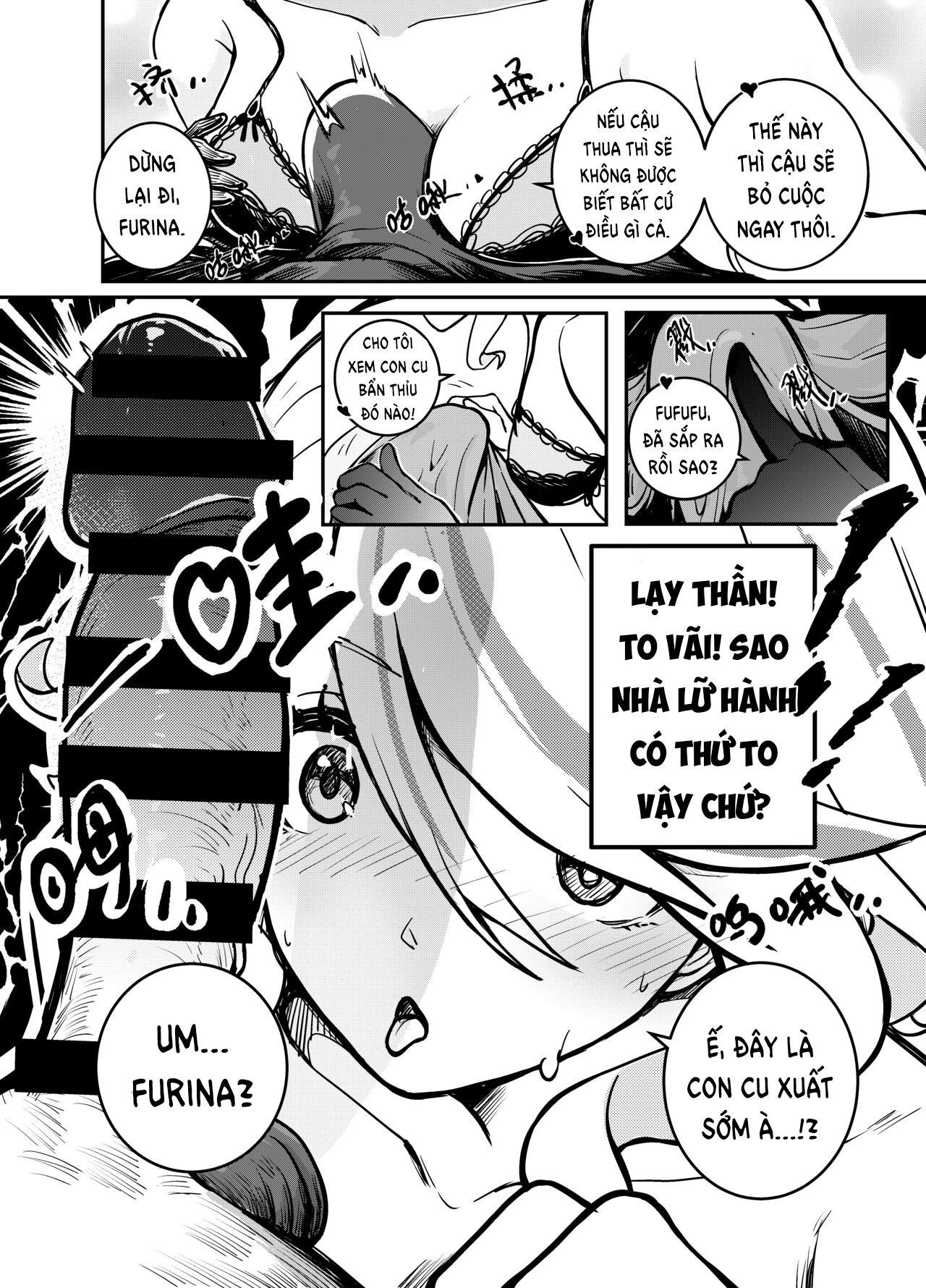 Đọc truyện hentai Furina ngu ngốc. - Oneshot