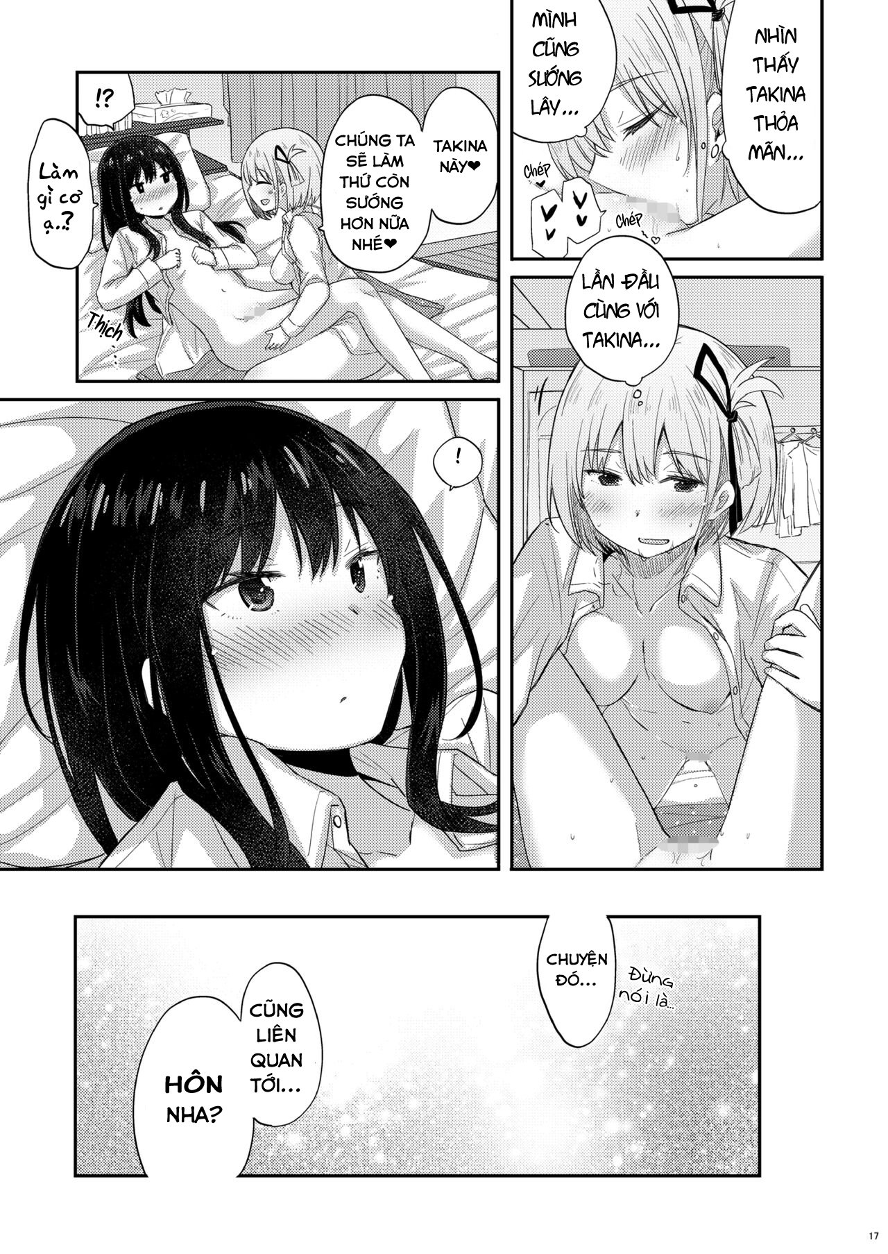 Đọc truyện hentai Nhiệt độ cơ thể và nhịp đập trái tim - Oneshot
