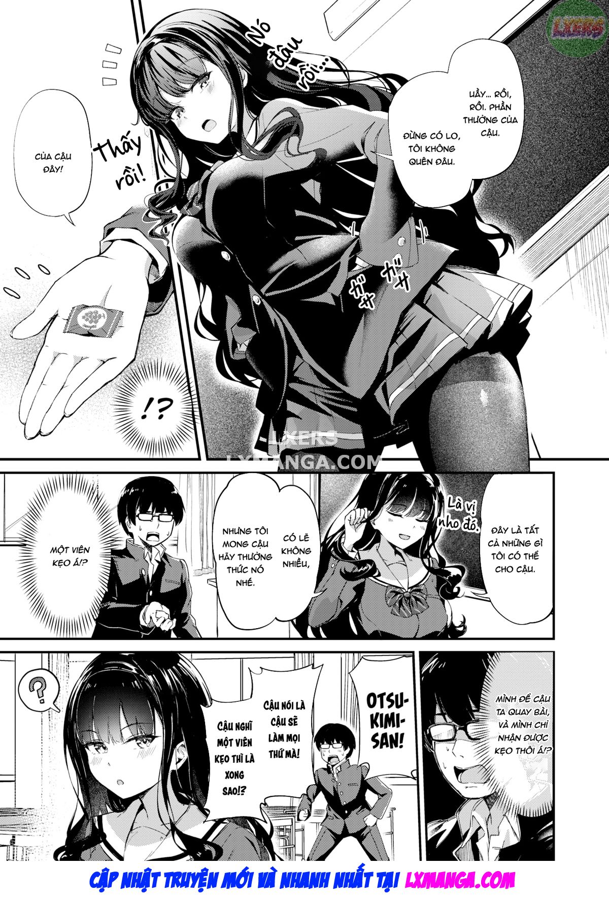Đọc truyện hentai Otsukimi-san, tôi không thể học được. - Oneshot