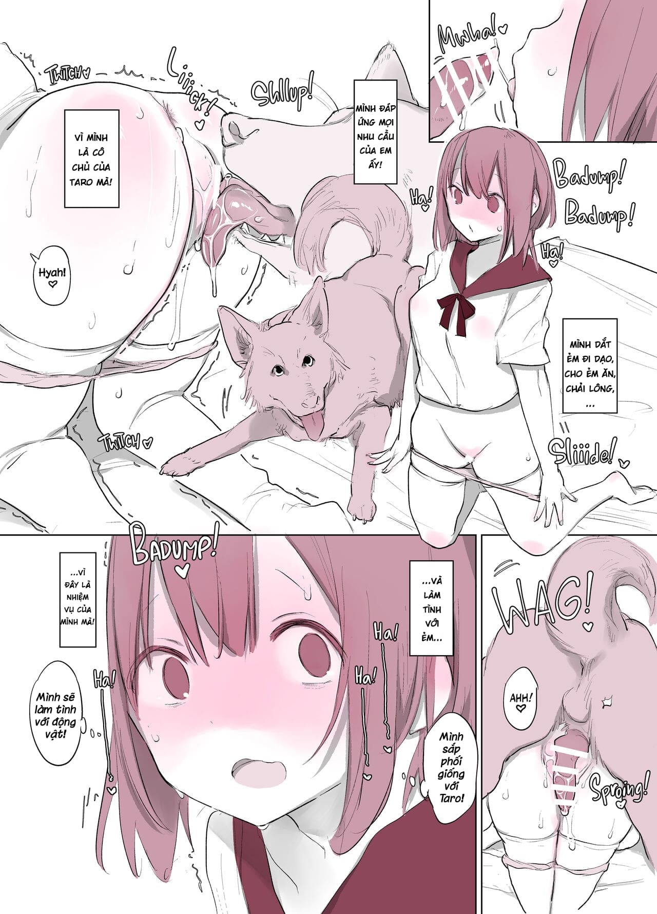 Đọc truyện hentai Nhật kí chăm sóc cho chó - Phần 1