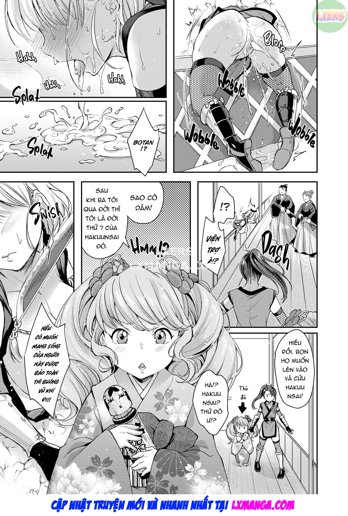 Đọc truyện hentai Botan-chan đang gặp nguy hiểm! - Oneshot