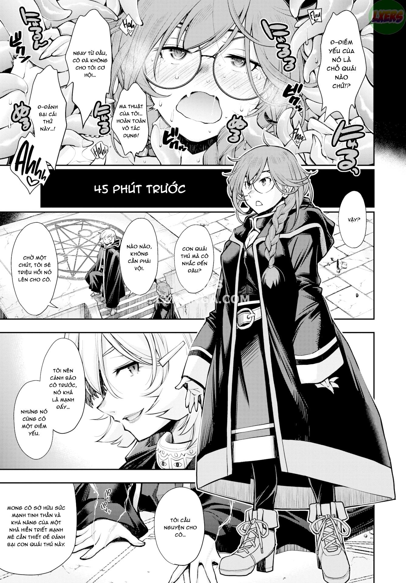 Đọc truyện hentai Có một mê cung mà một nữ hiền nhân không thể trốn thoát cho đến khi cô ấy đánh bại các xúc tu - Oneshot