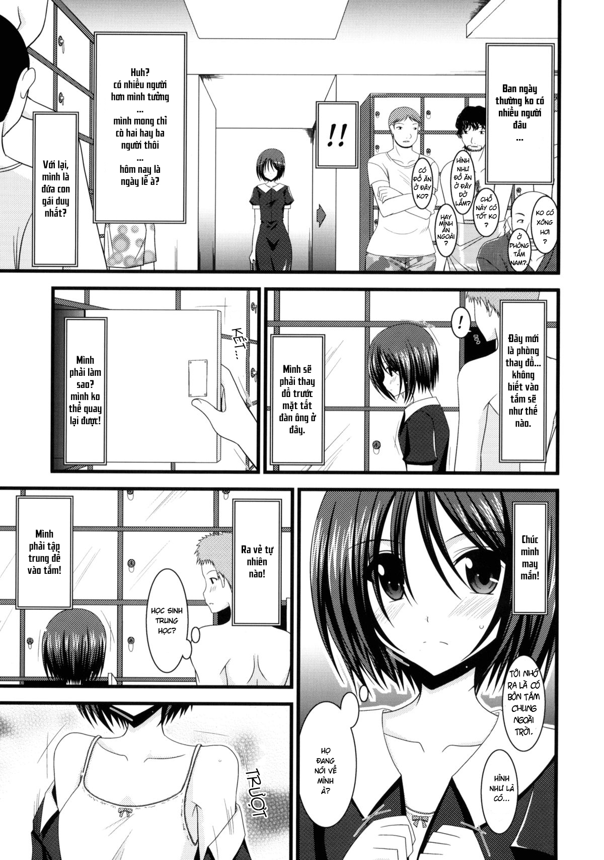 Đọc truyện hentai Cô gái thích khoả thân - Chap 1