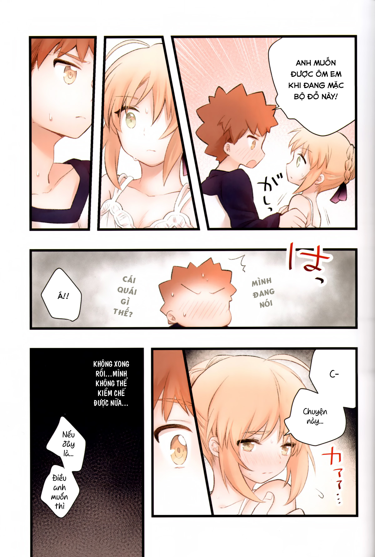 Đọc truyện hentai Souiu Shitagi wa Ore ni wa Hayai (Fate/stay night) - Oneshot
