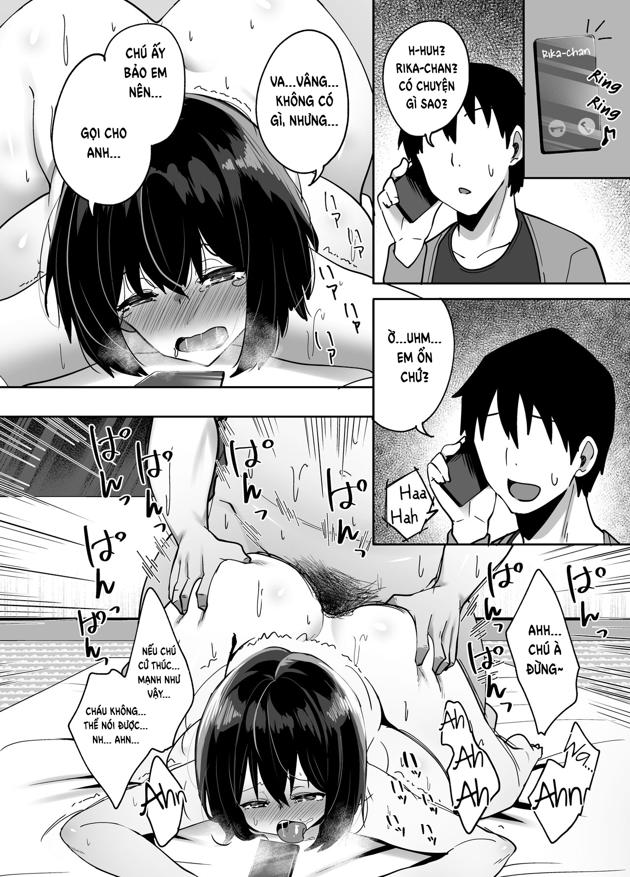 Đọc truyện hentai Dịch vụ cắm sừng thuê với ông chú trung niên - Oneshot