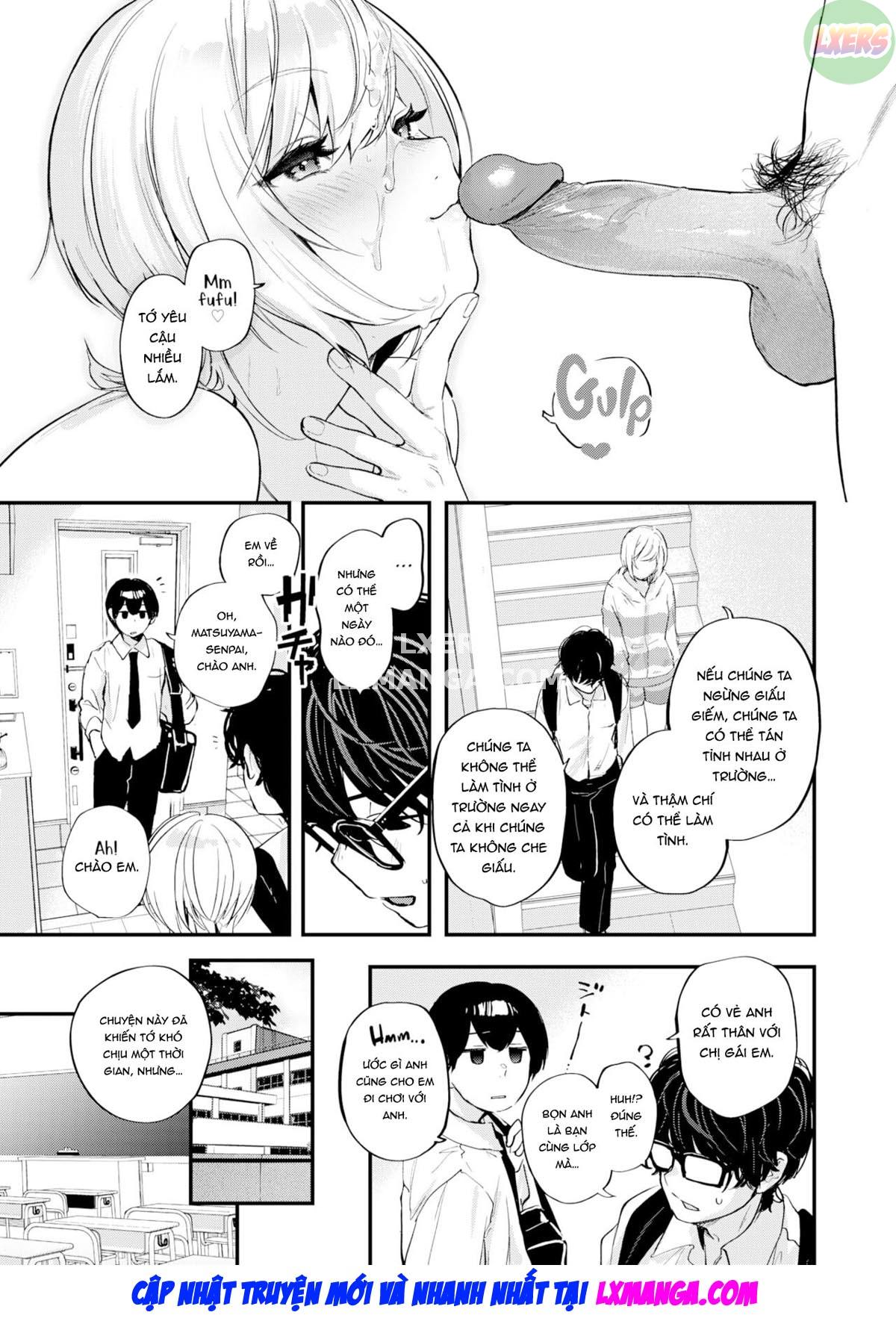 Đọc truyện hentai Nụ hôn tan chảy im lặng - Oneshot