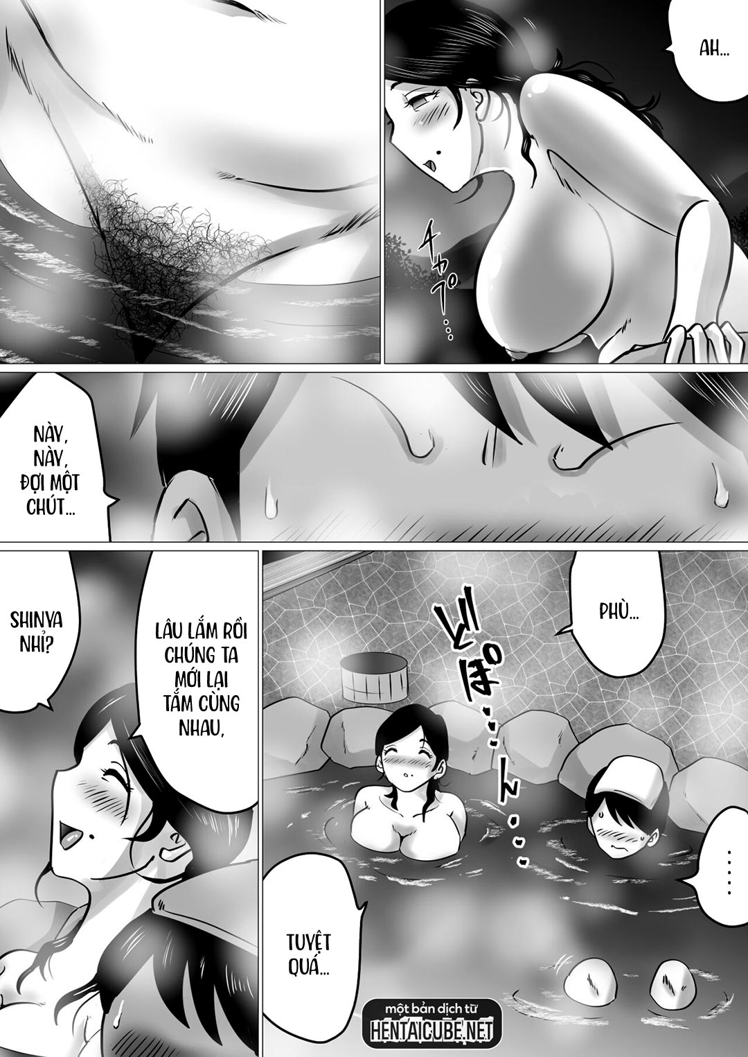 Đọc truyện hentai Cùng mẹ đi suối nước nóng Oneshot