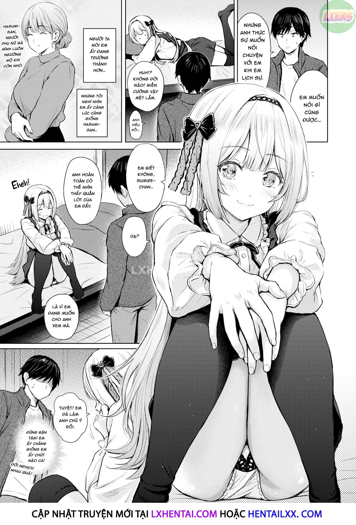 Đọc truyện hentai Tím trắng - Oneshot