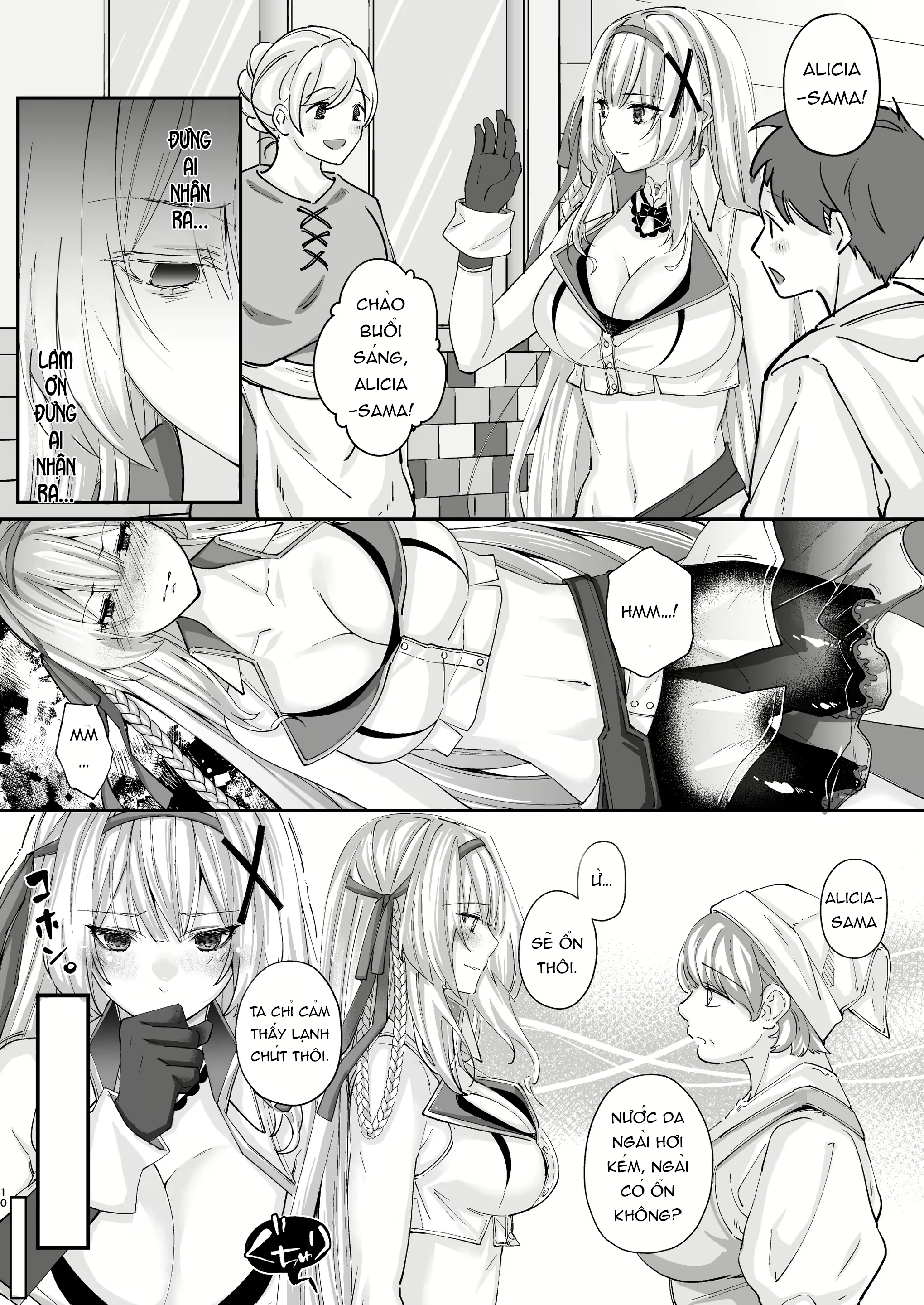 Đọc truyện hentai Cộng Sinh Câu chuyện về nàng công chúa hiệp sĩ bị ký sinh bởi bộ đồ xúc tu cao su màu đen - Onechot