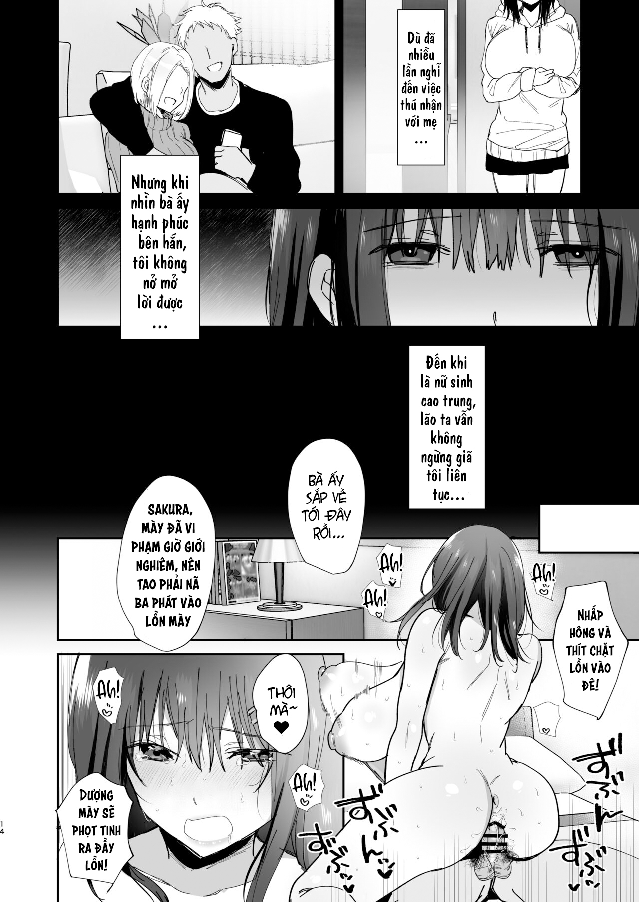 Đọc truyện hentai Bạn gái của tôi đã bị bố dượng của tôi đụ nhiều lần - Chap 1