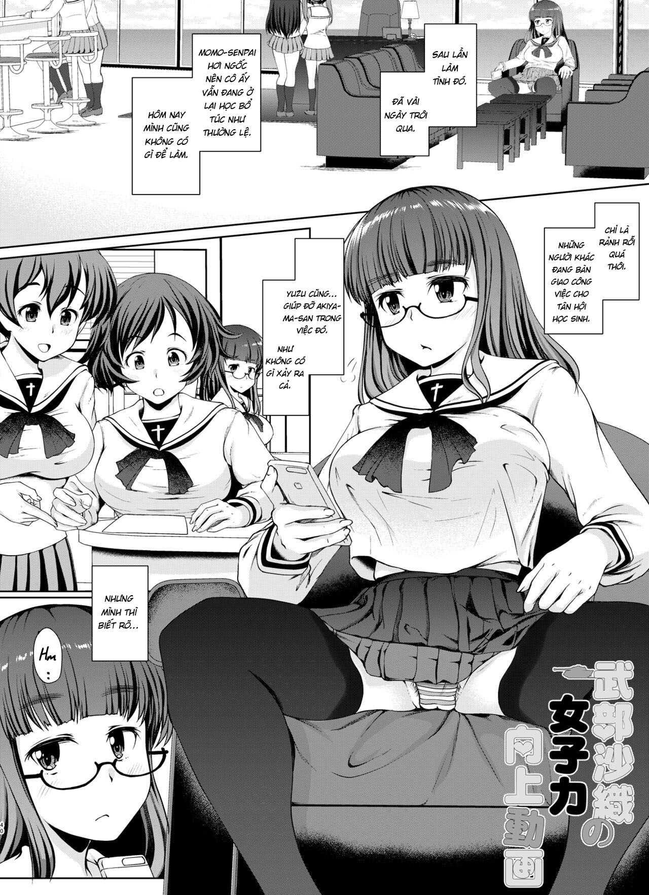 Đọc truyện hentai Kế hoạch tăng sức hút của Takebe Saori - Chap 2 - END