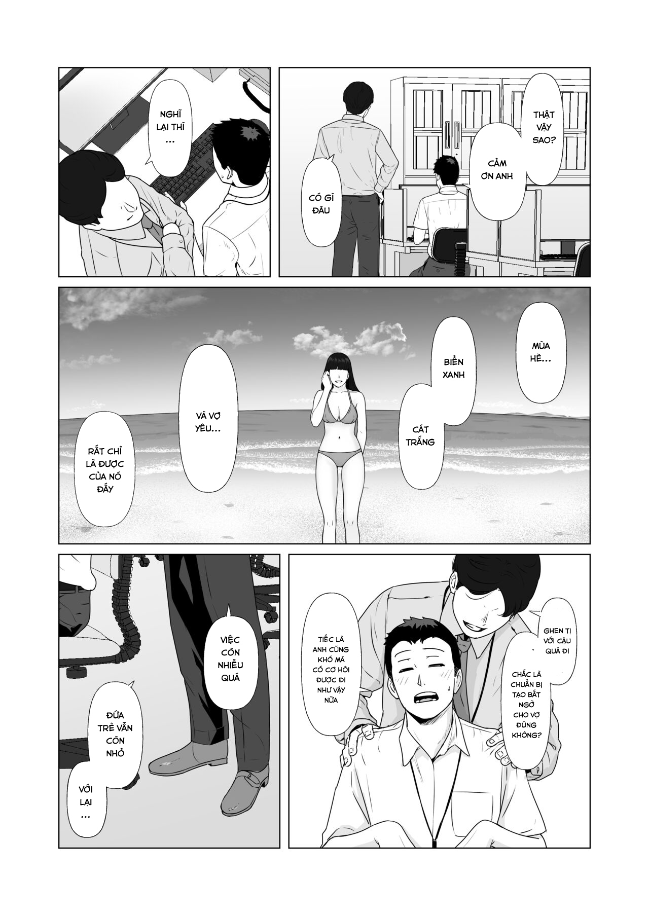Đọc truyện hentai Một người vợ giàu có - Chap 2