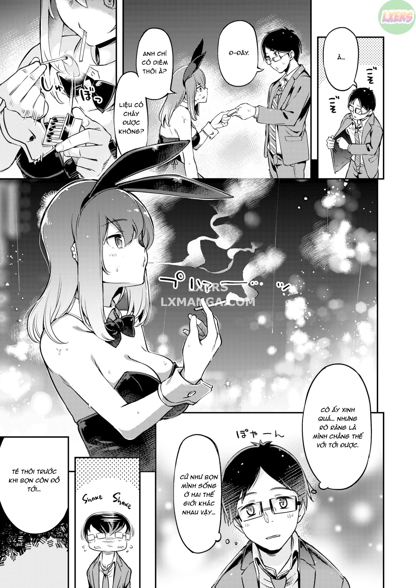 Đọc truyện hentai Thỏ Yasagure Usagi , mưa và tôi - Oneshot
