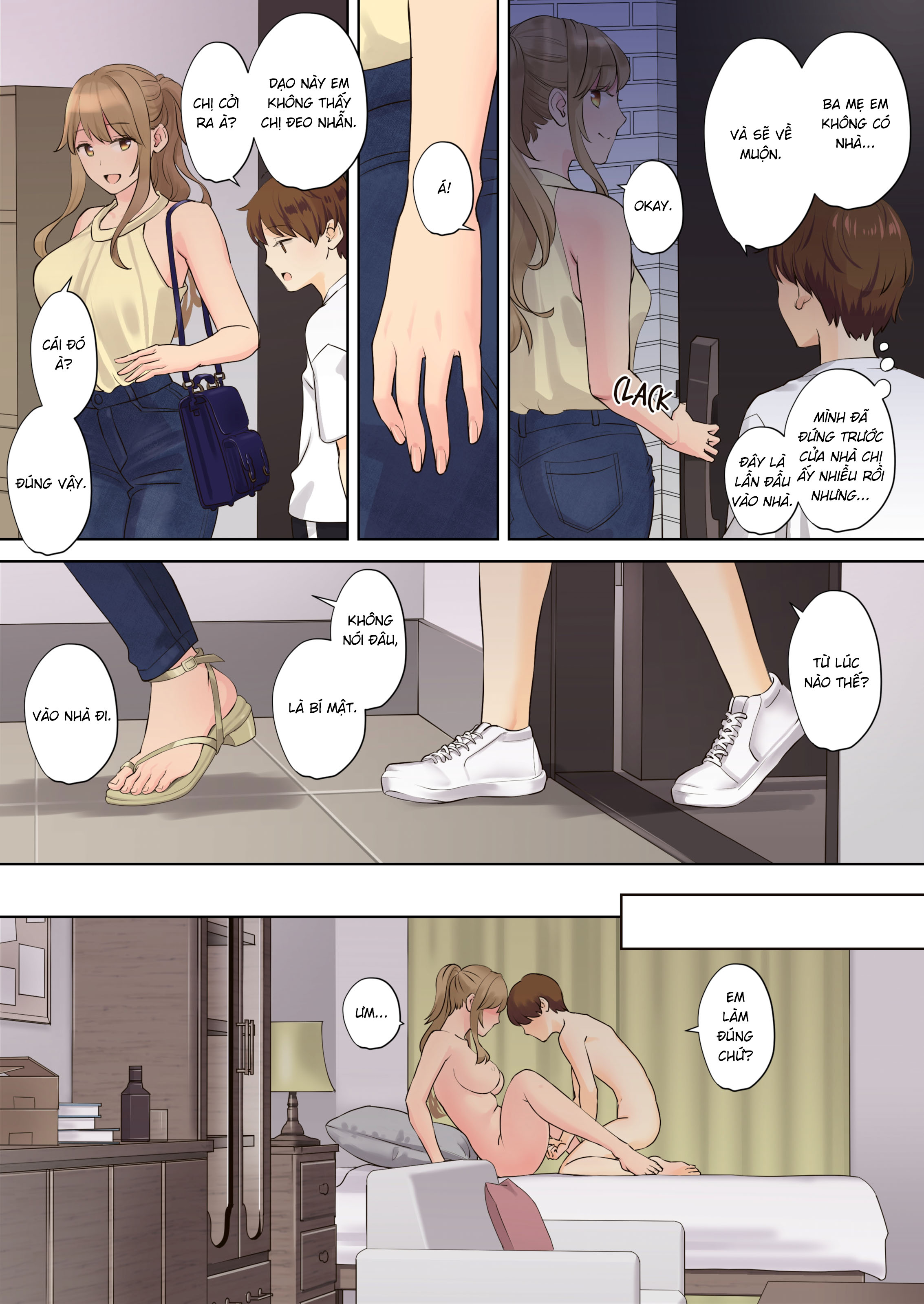 Đọc truyện hentai Sống cùng bà chị neet - Chap 3