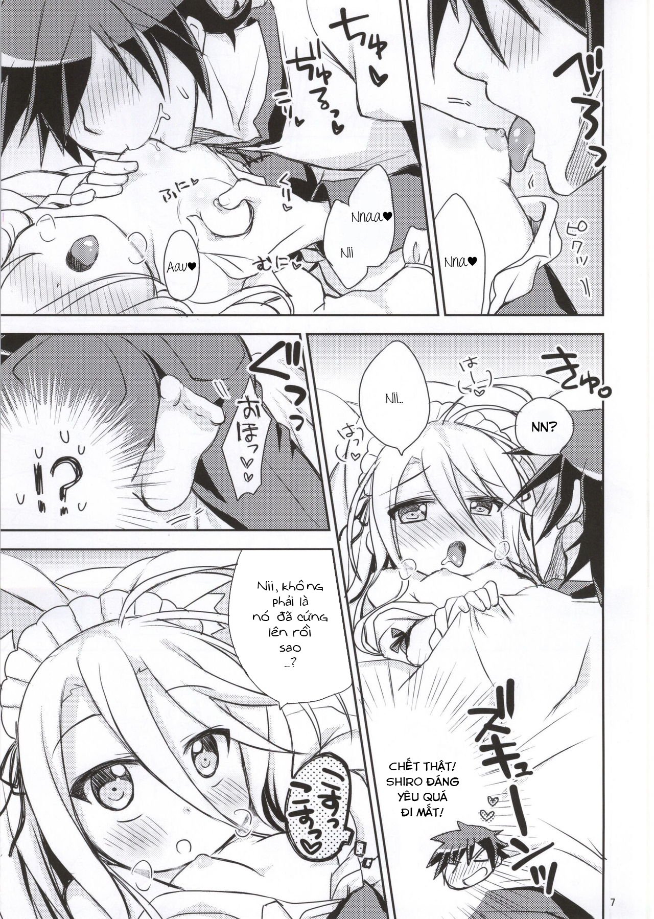 Đọc truyện hentai Nii, Osotte! (No Game No Life) - Oneshot