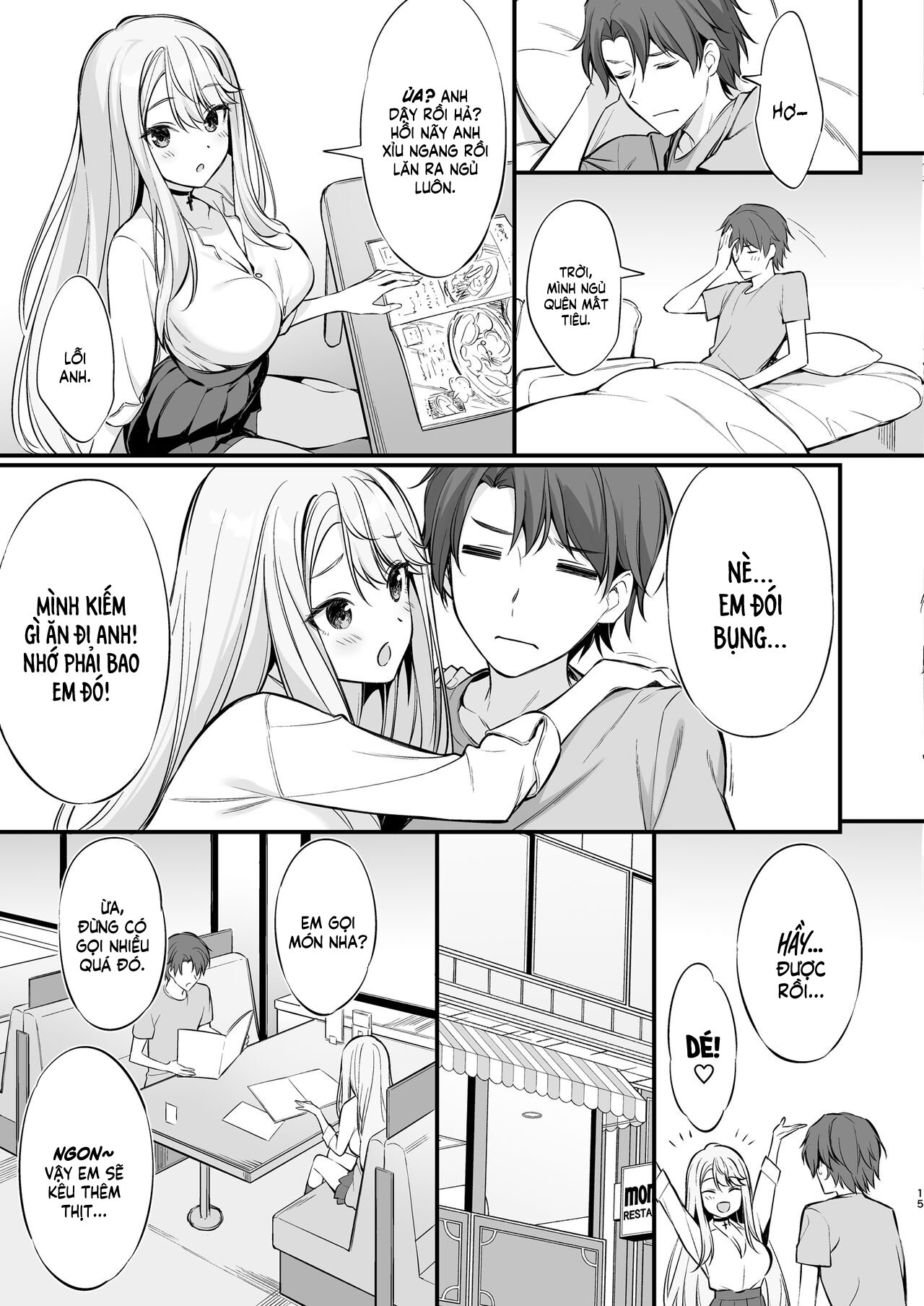 Đọc truyện hentai Gái Quen Trên Mạng Hóa Ra Là Nhỏ Em Gyaru - Anh trai x em gái