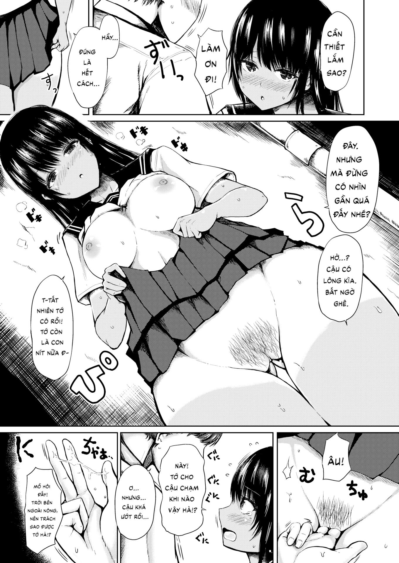 Đọc truyện hentai Well-Done Open Air Extra Lesson - Oneshot