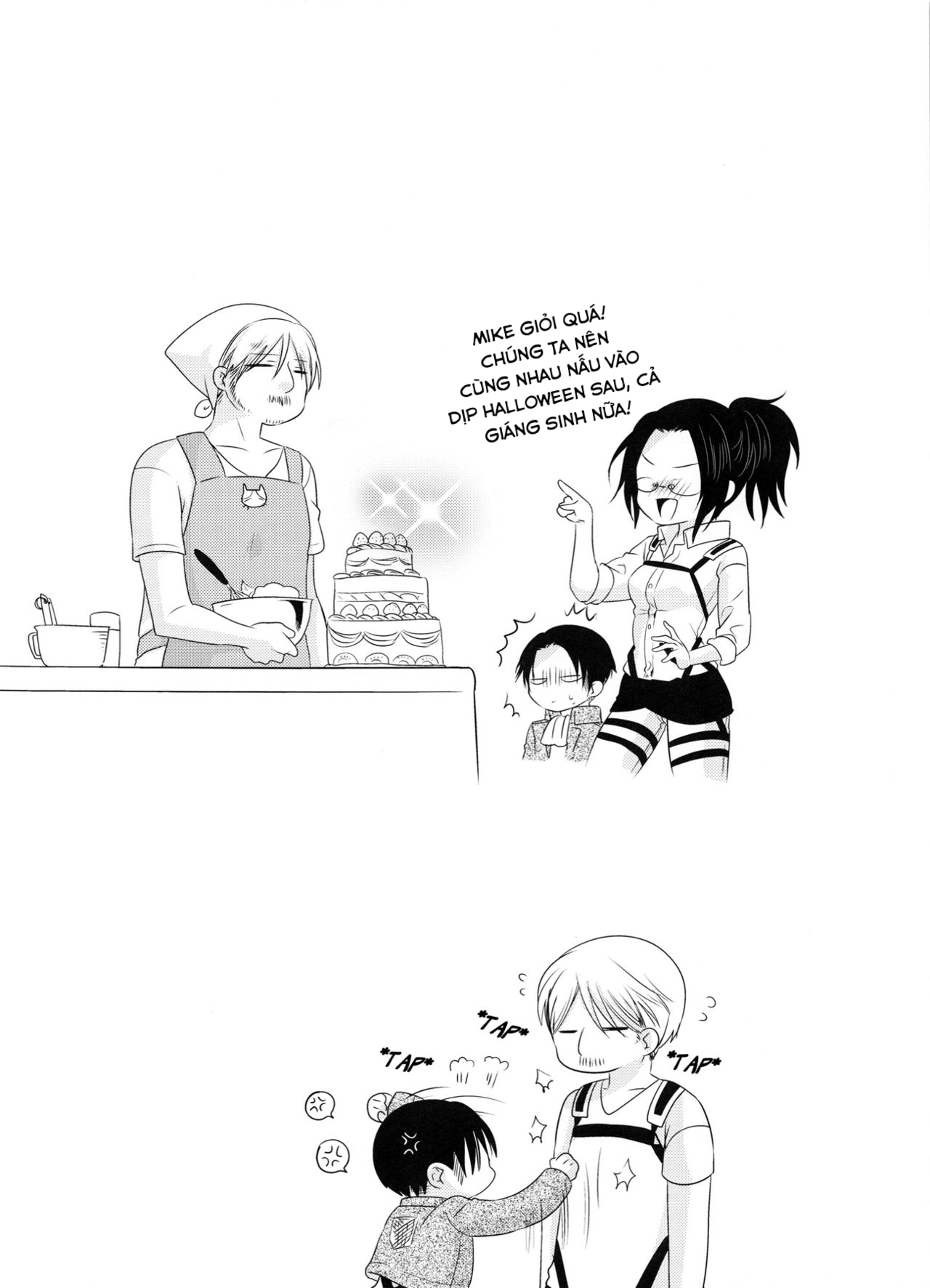 Đọc truyện hentai Candy Holic(Attack on Titan) - Oneshot