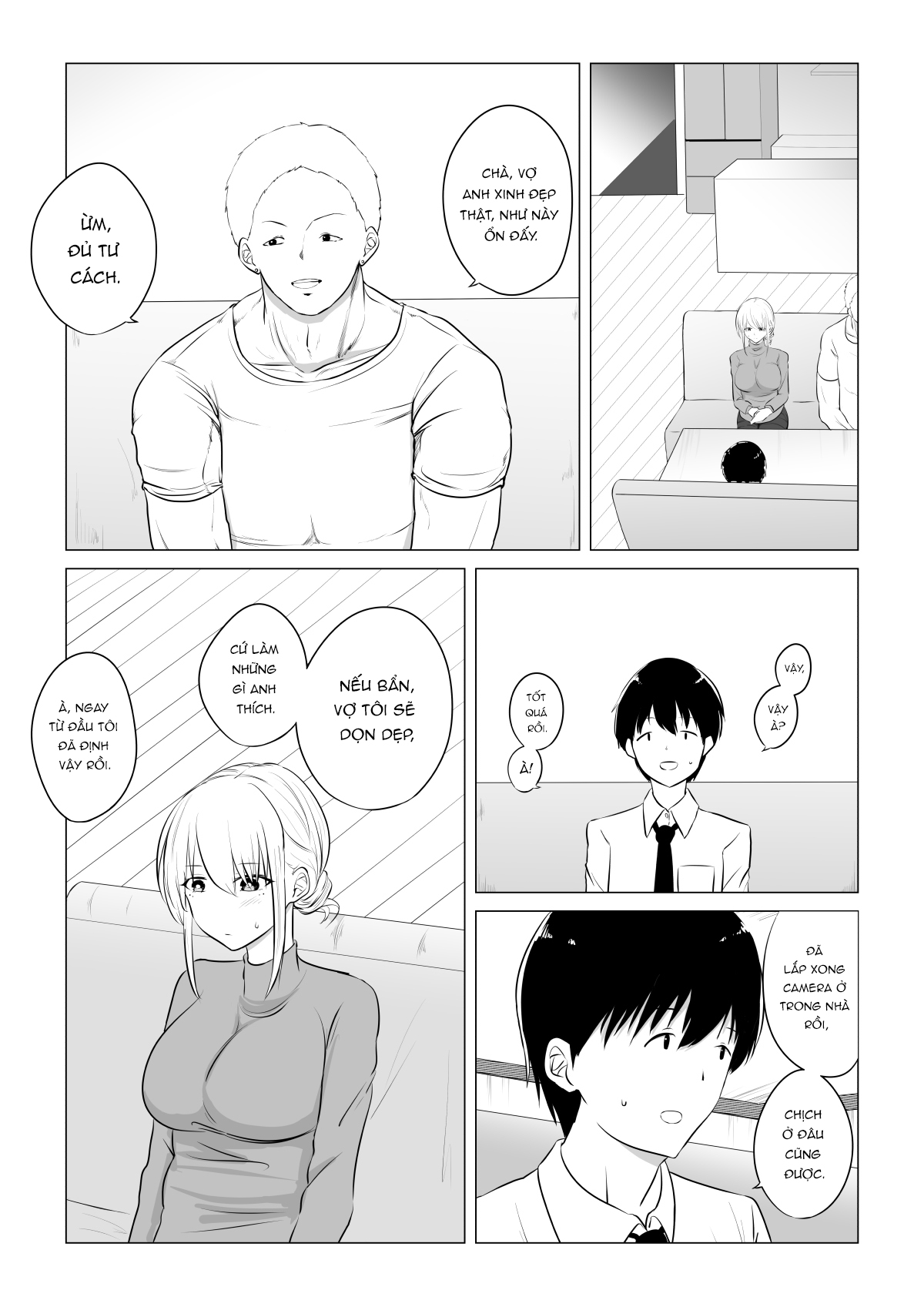 Đọc truyện hentai Chuyện vợ yêu của tôi bị người đàn ông khác nắm giữ - Oneshot