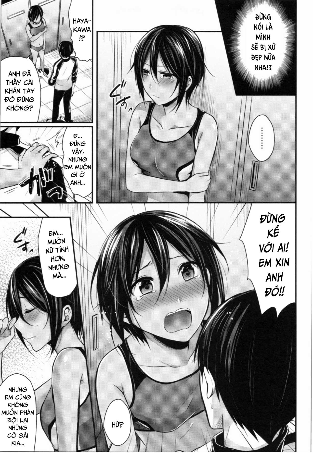 Đọc truyện hentai Joshi Rikujoubu Harem Training - Chap 3