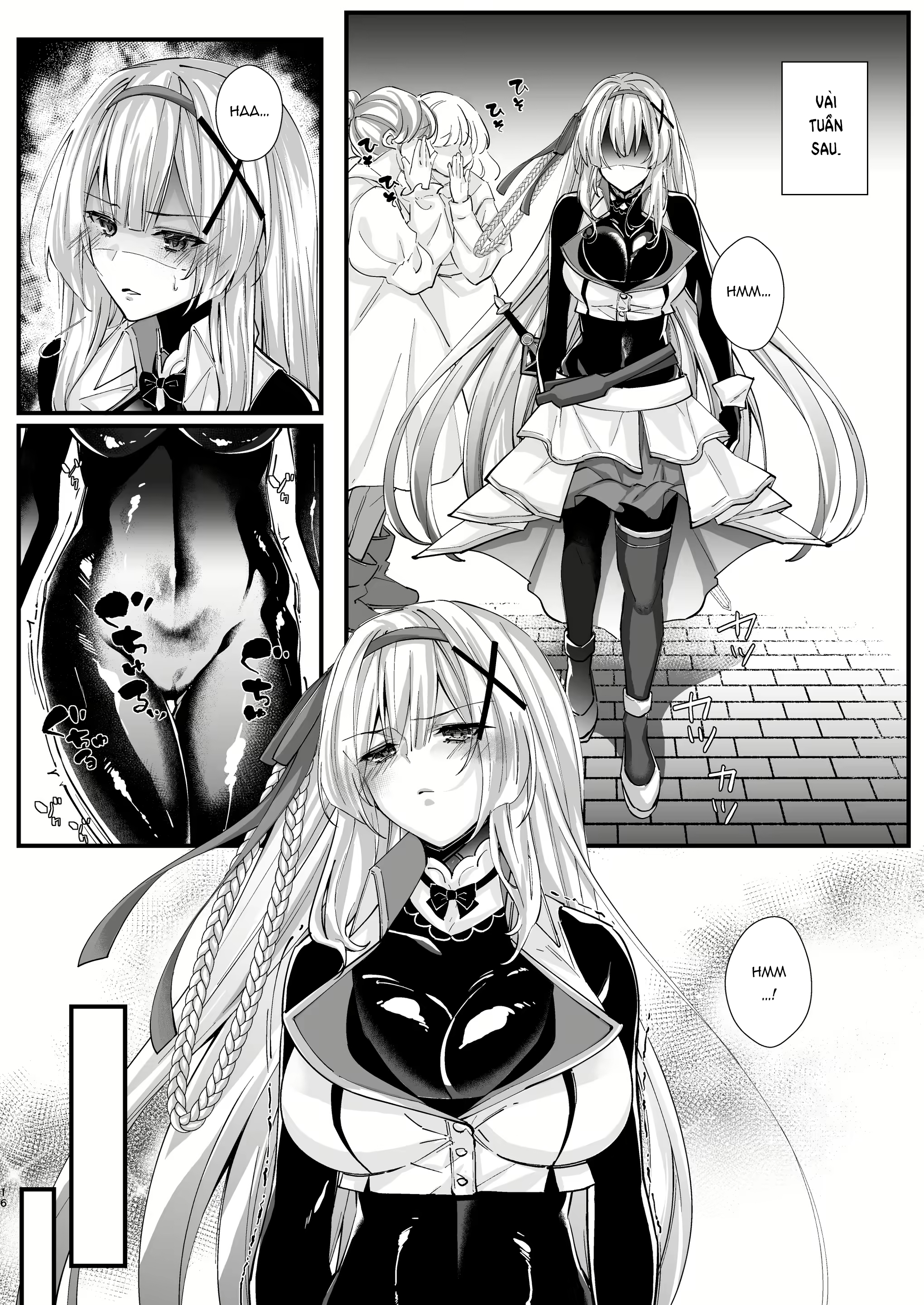 Đọc truyện hentai Cộng Sinh Câu chuyện về nàng công chúa hiệp sĩ bị ký sinh bởi bộ đồ xúc tu cao su màu đen - Onechot